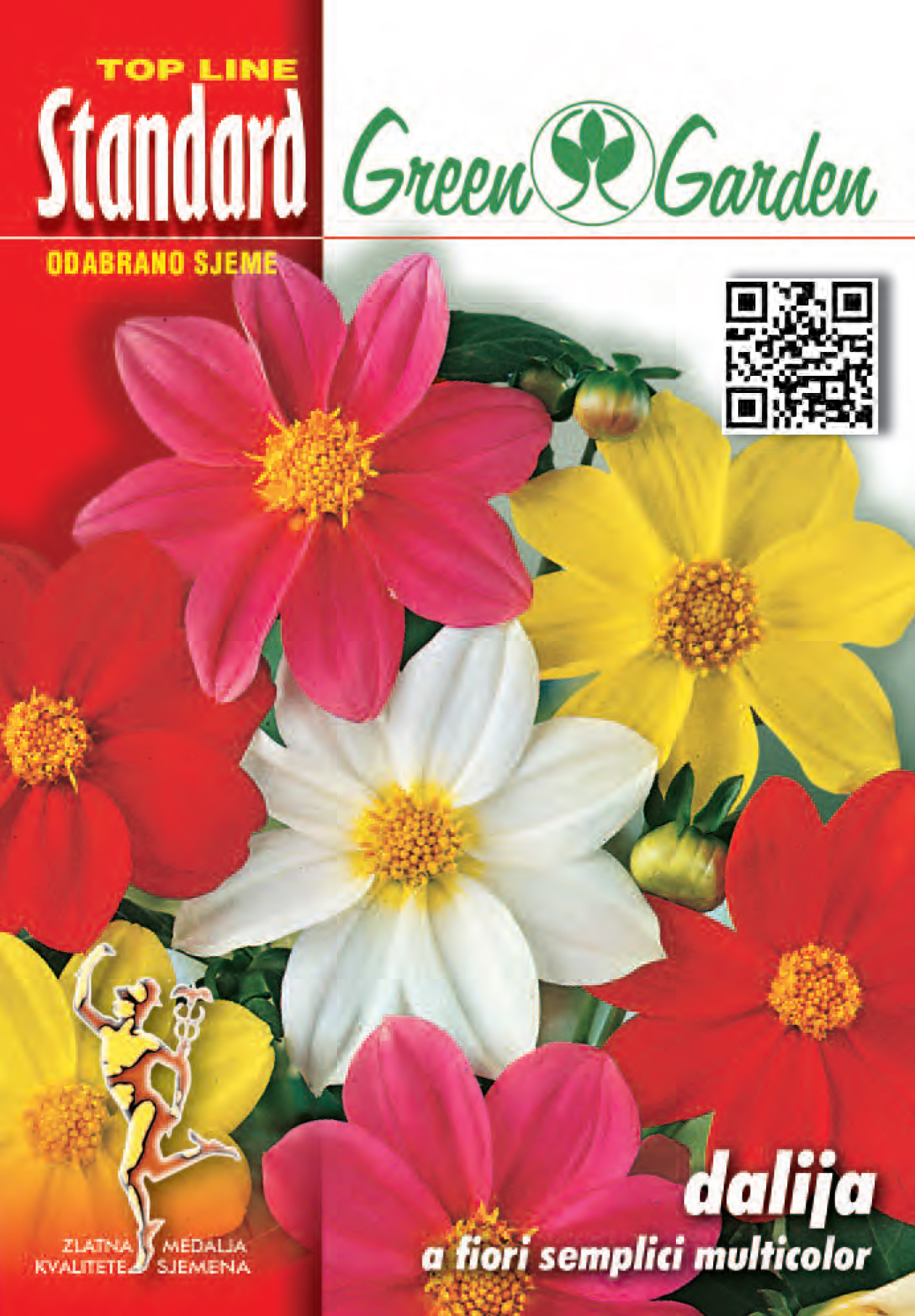 DALIA - A FIORI SEMPLICI MULTICOLOR - STANDARD