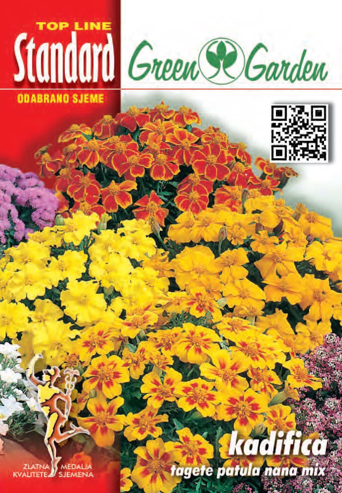 KADIFICA - TAGETE PATULA NANA MIX - STANDARD