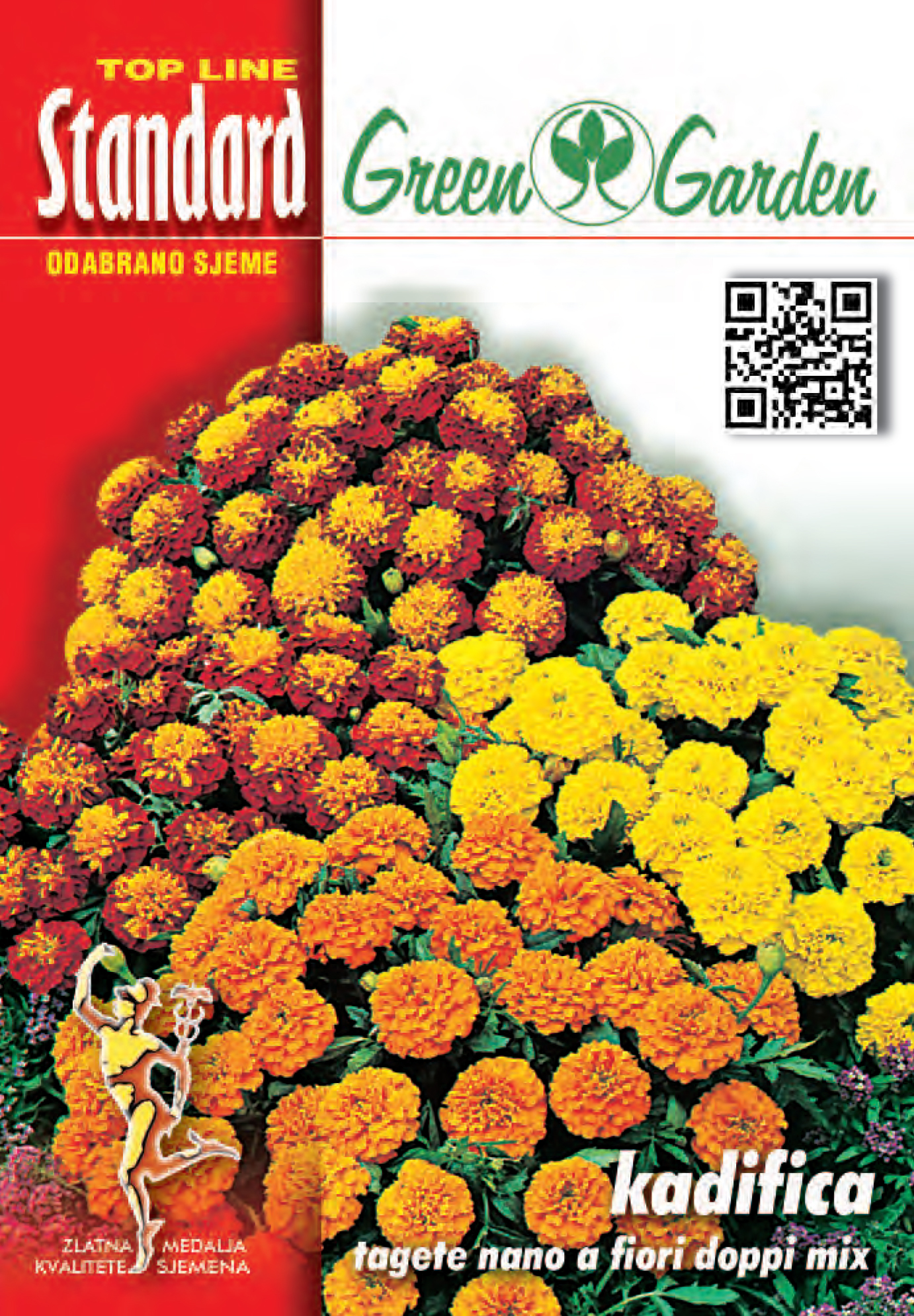 KADIFICA - TAGETE NANO FIORI DOPPI MIX - STANDARD