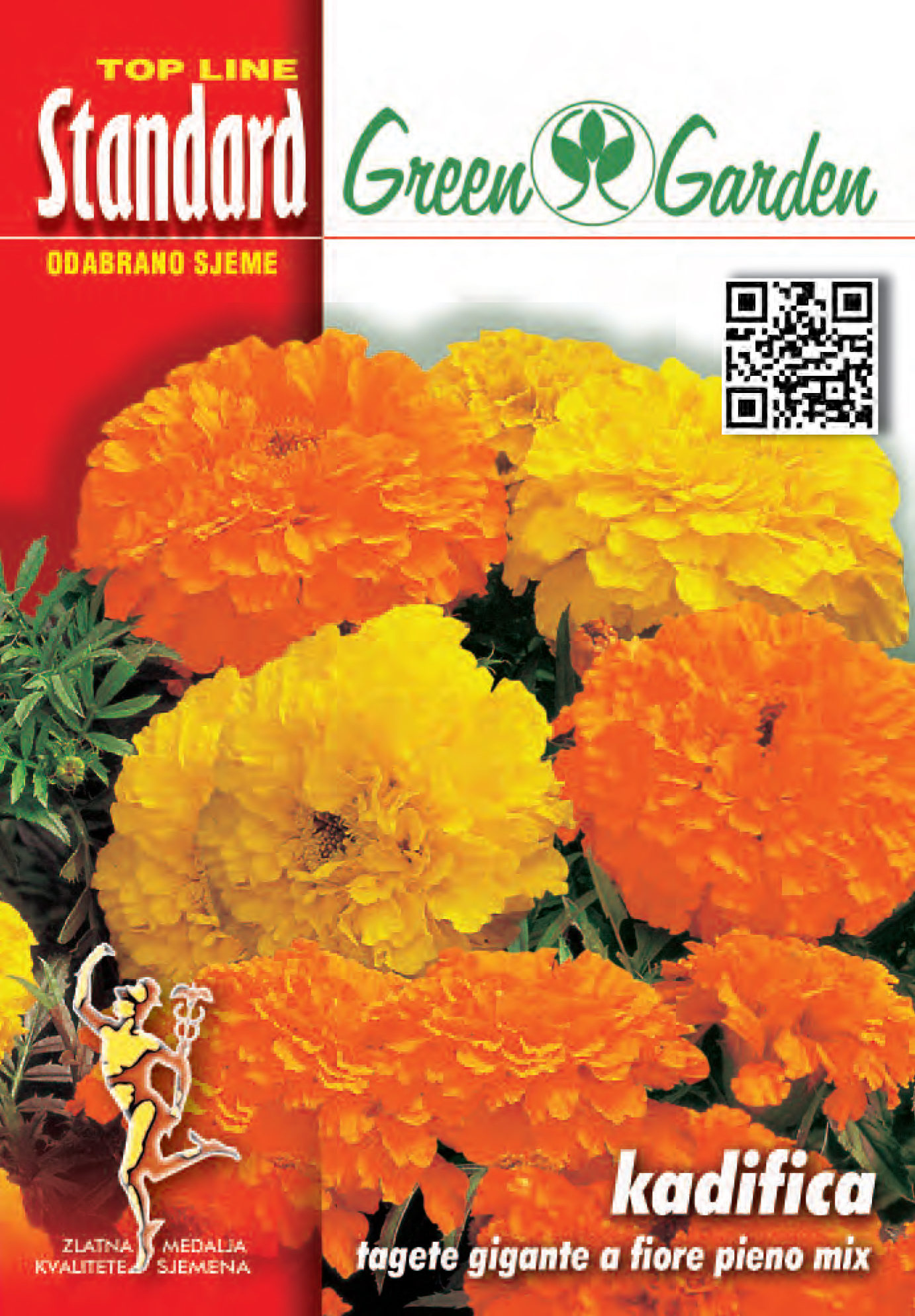 KADIFICA TAGETE GIGANTE A FIORI PIENO MIX - STANDARD