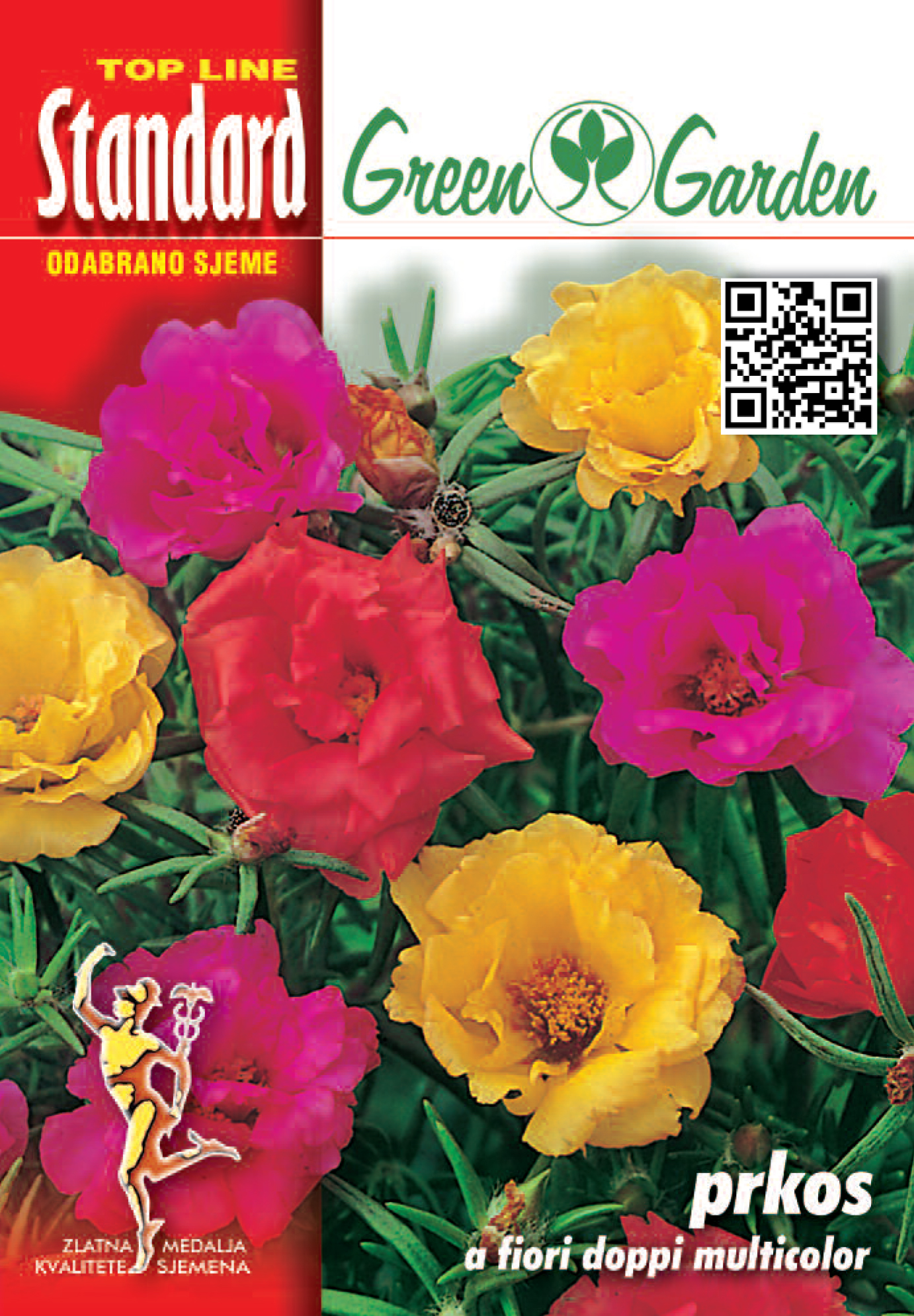 PRKOS - A FIORI DOPPI MULTICOLOR - STANDARD