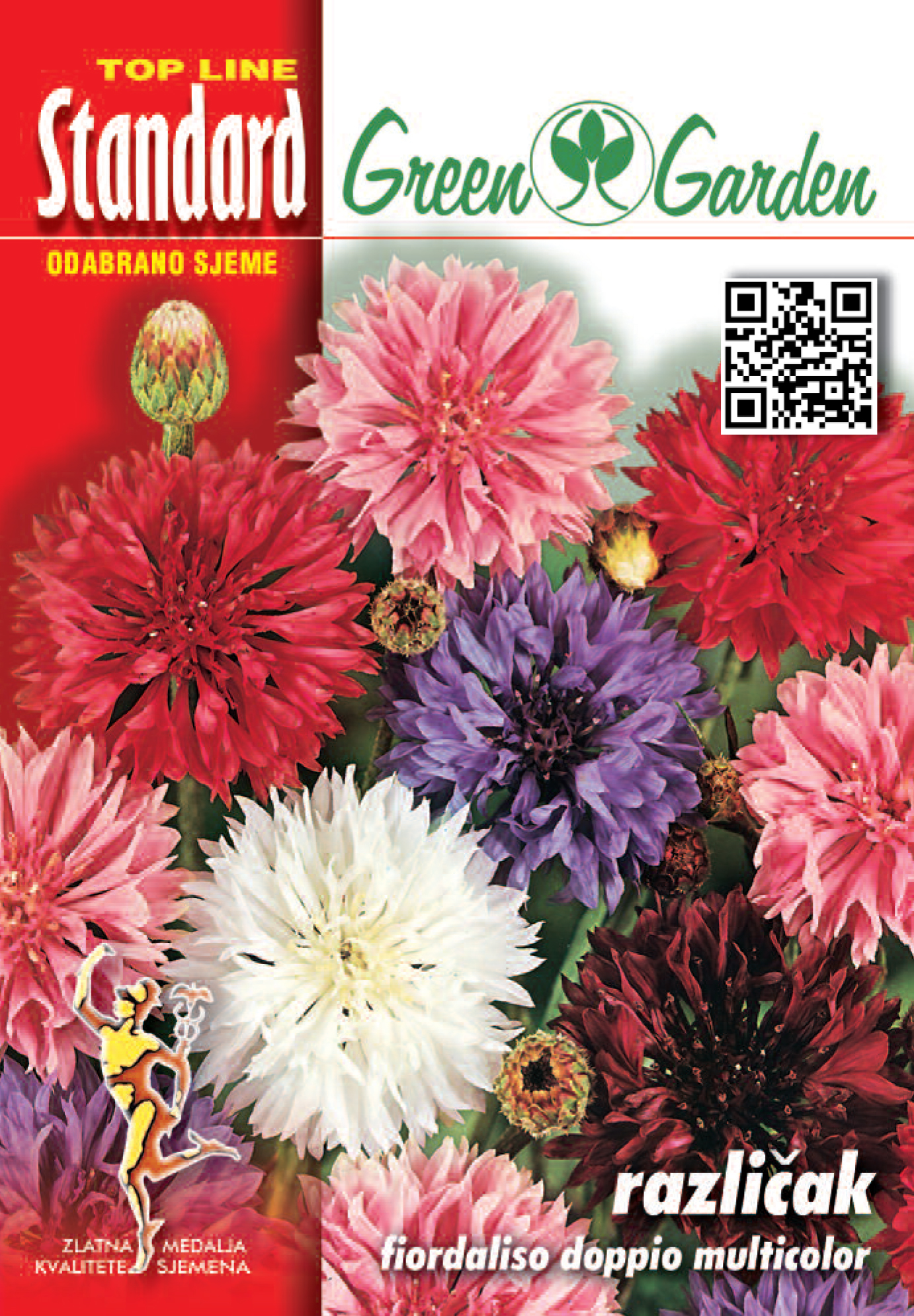 RAZLIČAK - FIORDALISO DOPPIO MULTICOLOR - STANDARD