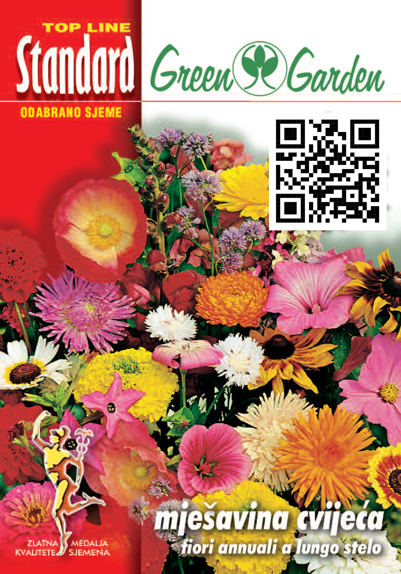 MJEŠAVINA CVIJEĆA - FIORI ANNUALI LUNGO STELO - STANDARD