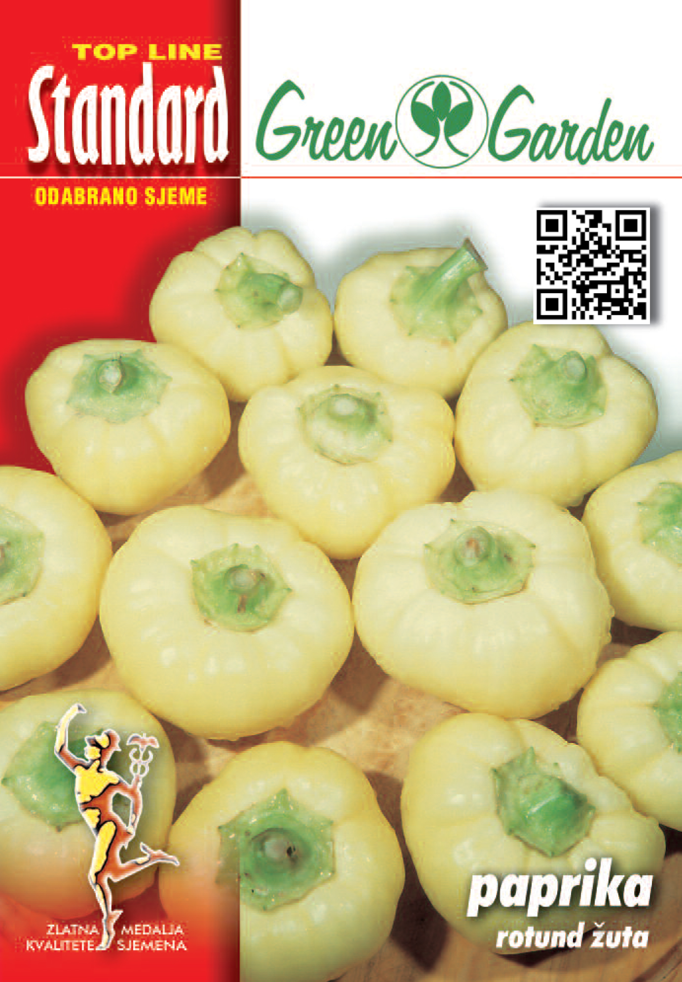 PAPRIKA - ROTUND ŽUTA - STANDARD