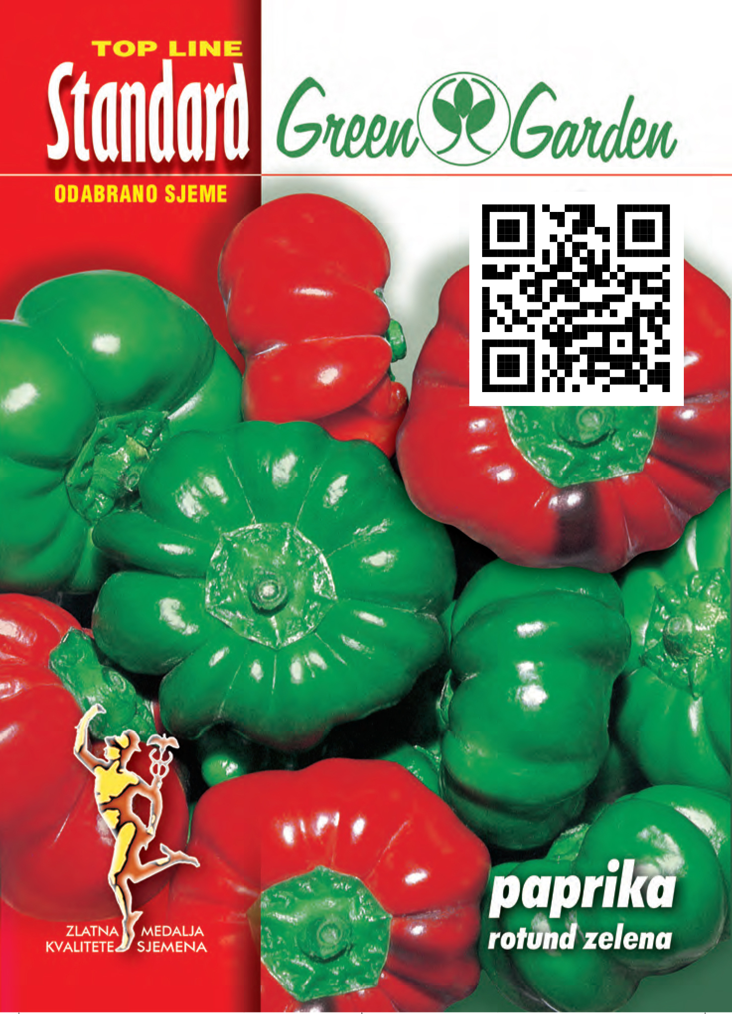 PAPRIKA - ROTUND ZELENA - STANDARD