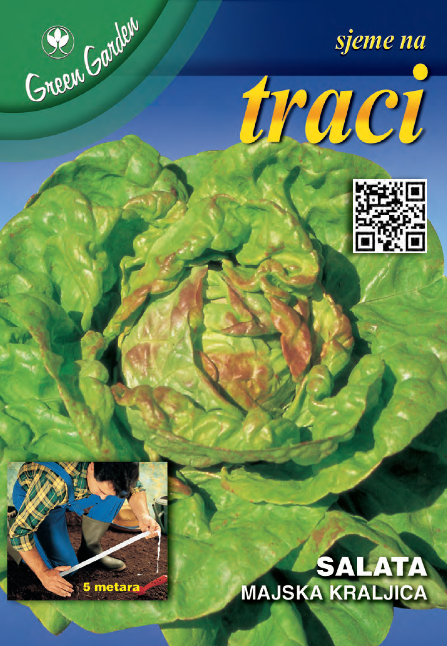 SJEME NA TRACI - SALATA - MAJSKA KRALJICA