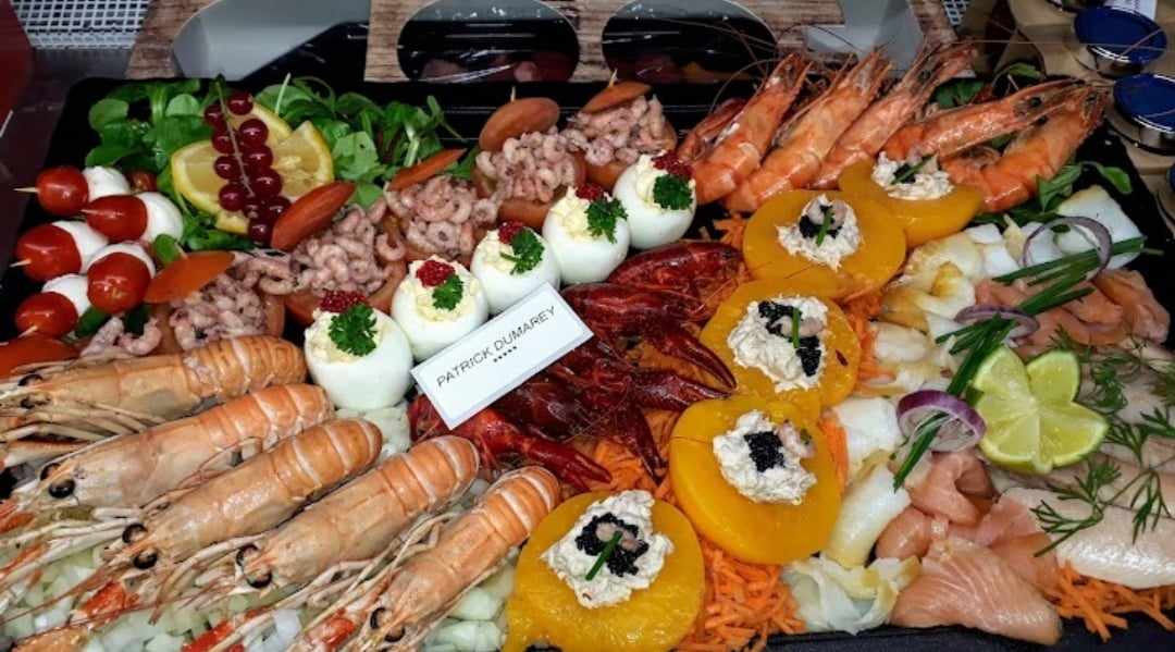 Visbuffet royal
