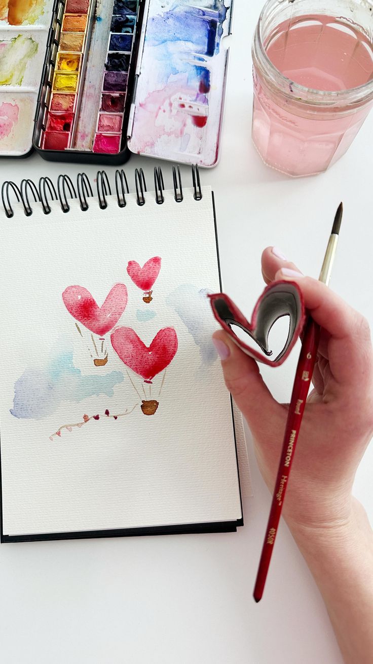 Atelier Carte et Illustration Saint Valentin  - Les Petites Alchimies