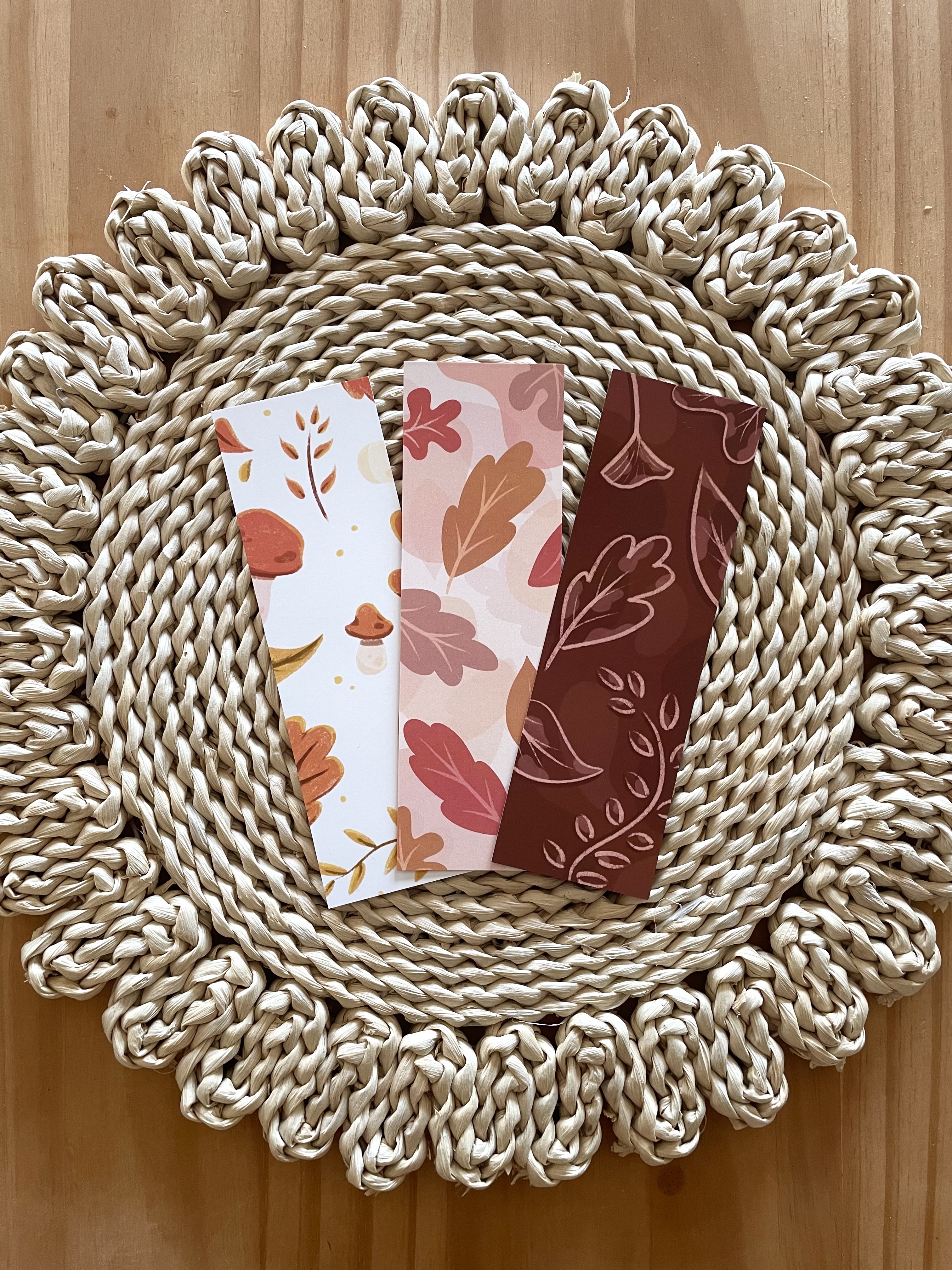 Marque Page Automne illustré
