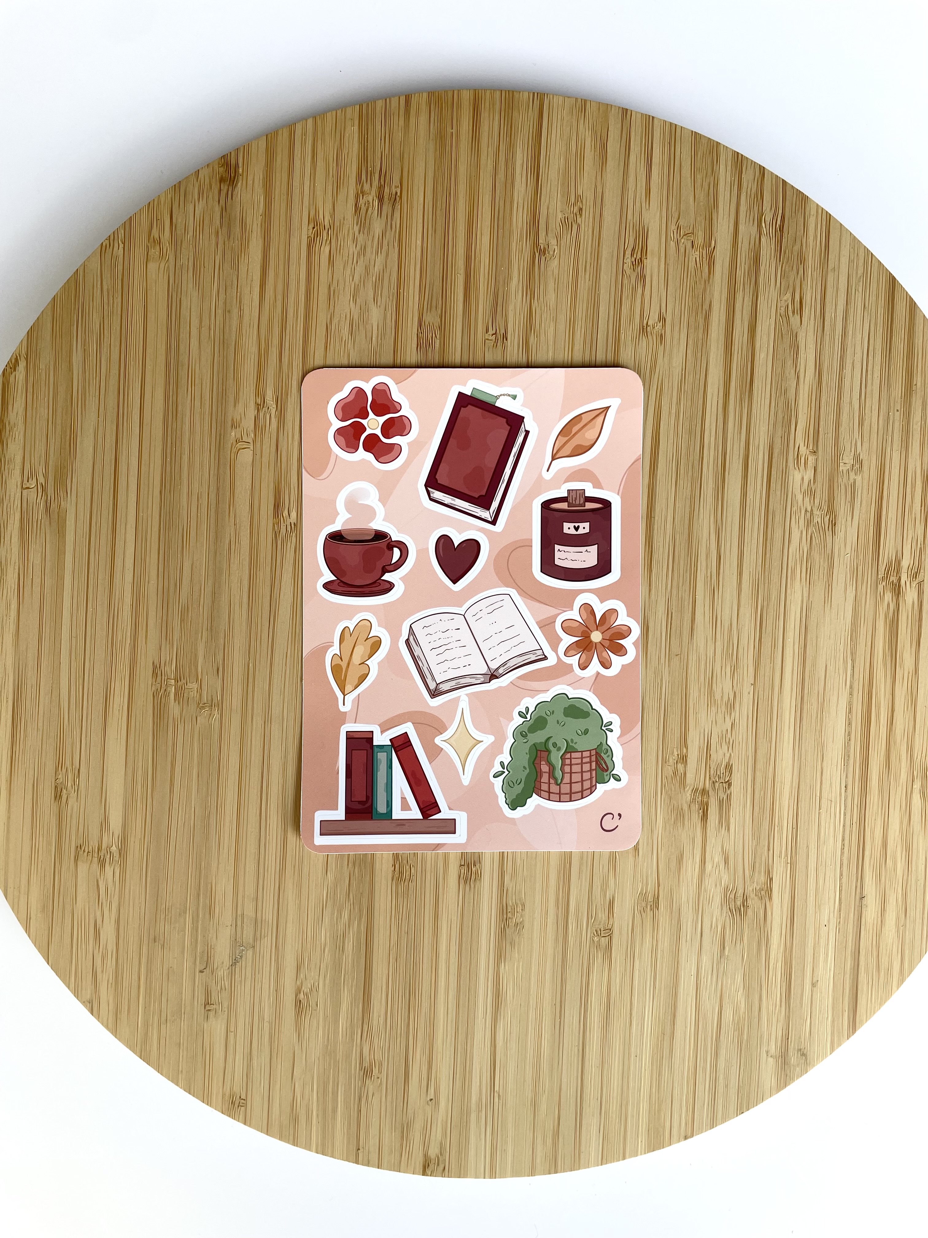 Cosy Stickers - Feuille de stickers