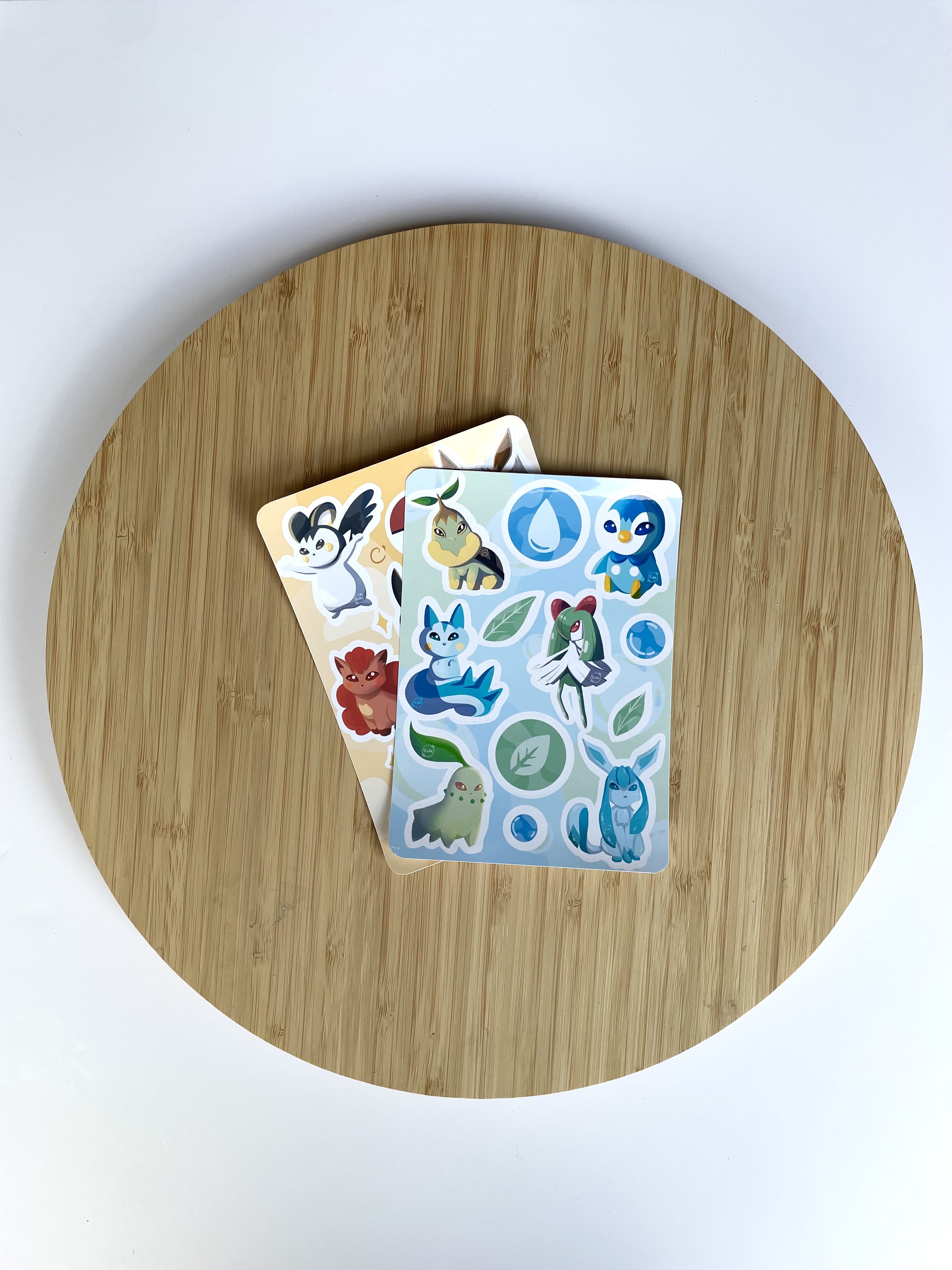 Pokémon - Feuille de stickers 