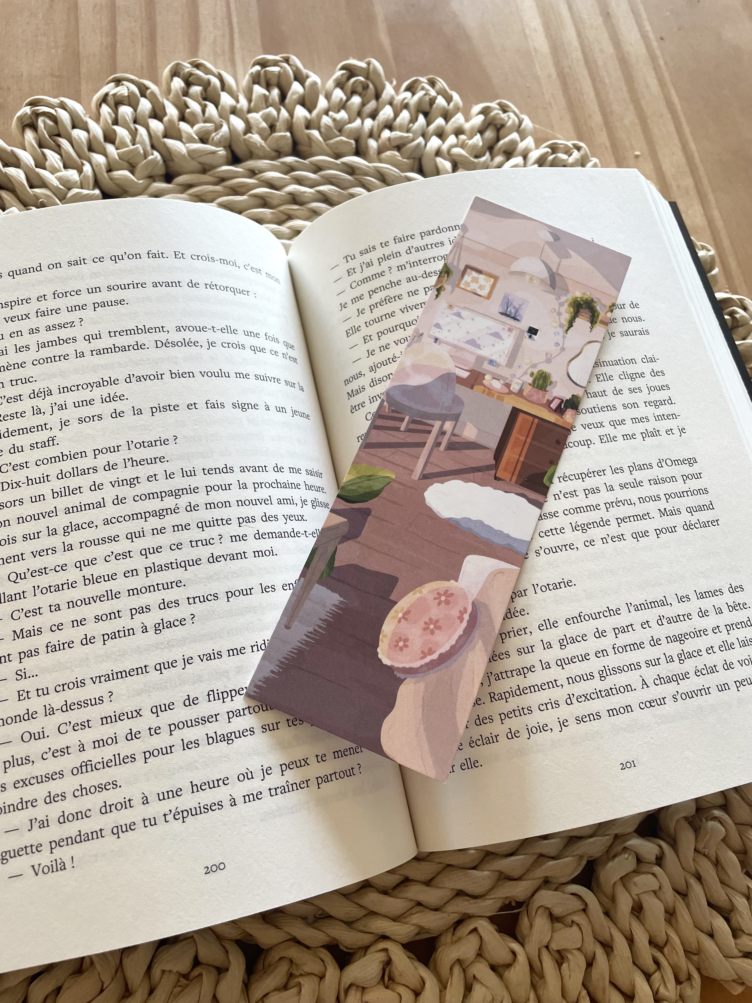 Marque Page illustré