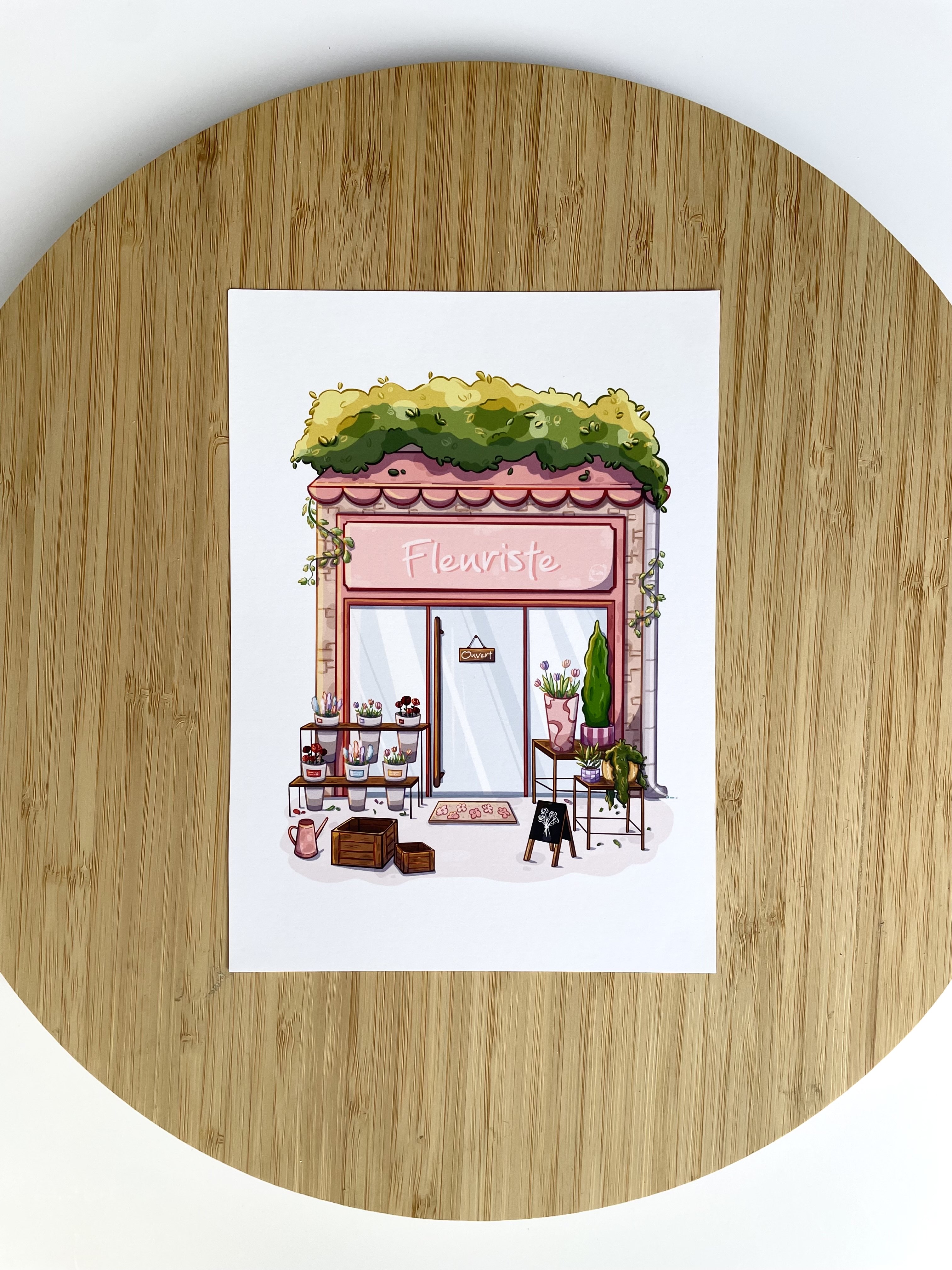 Les Devantures -  Illustration A4/A5