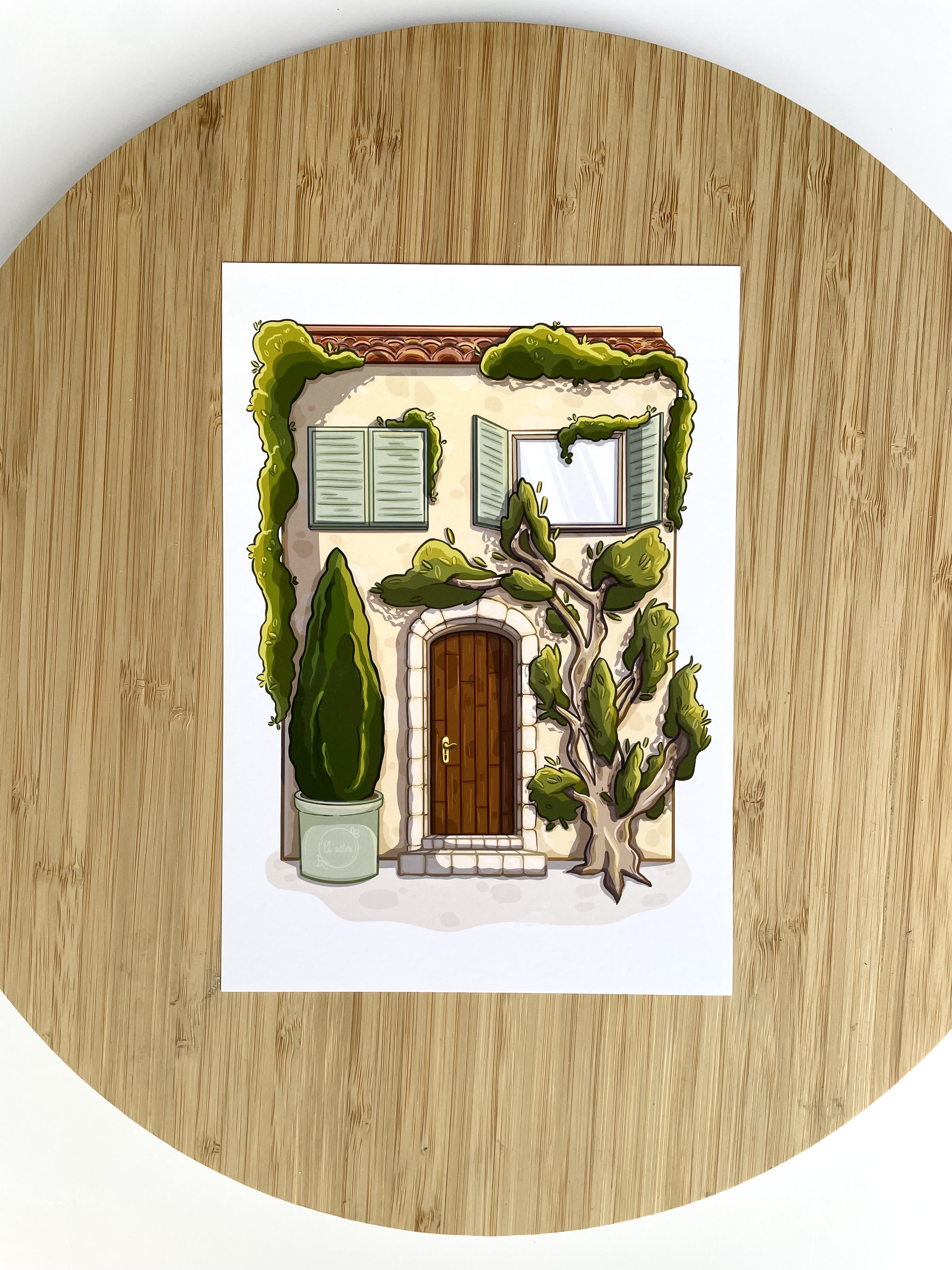 Les Devantures -  Illustration A4/A5