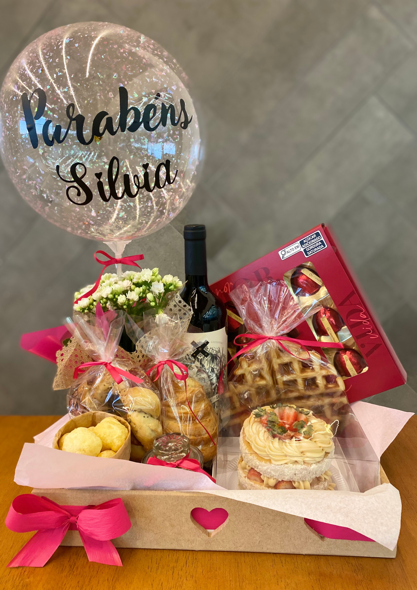 Cesta amor em dose dupla