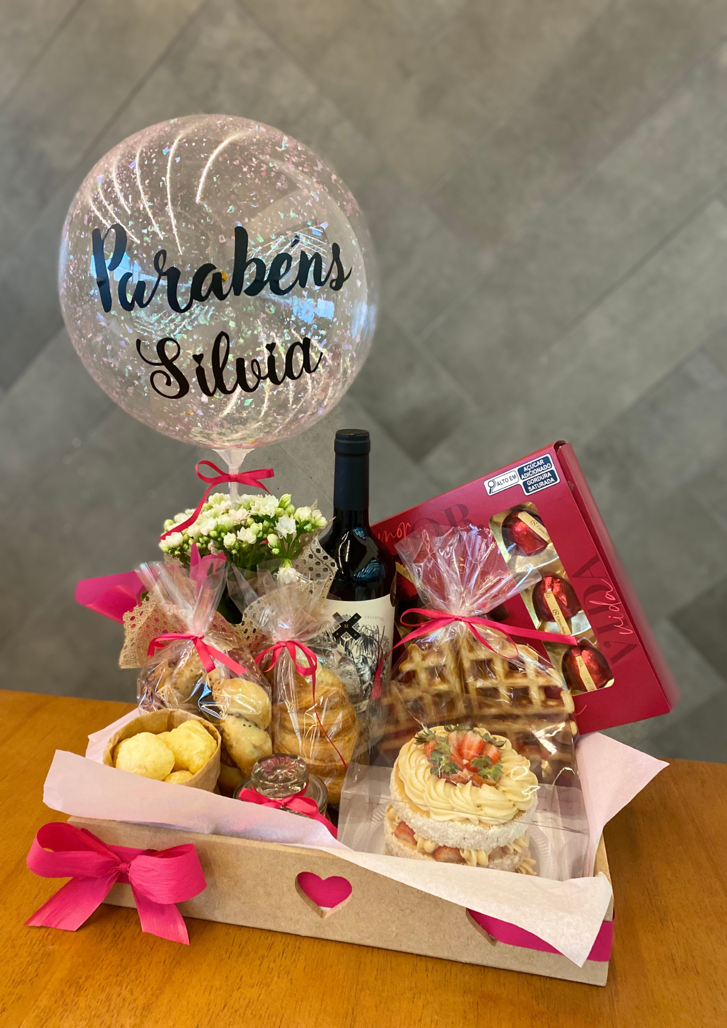 Cesta amor em dose dupla