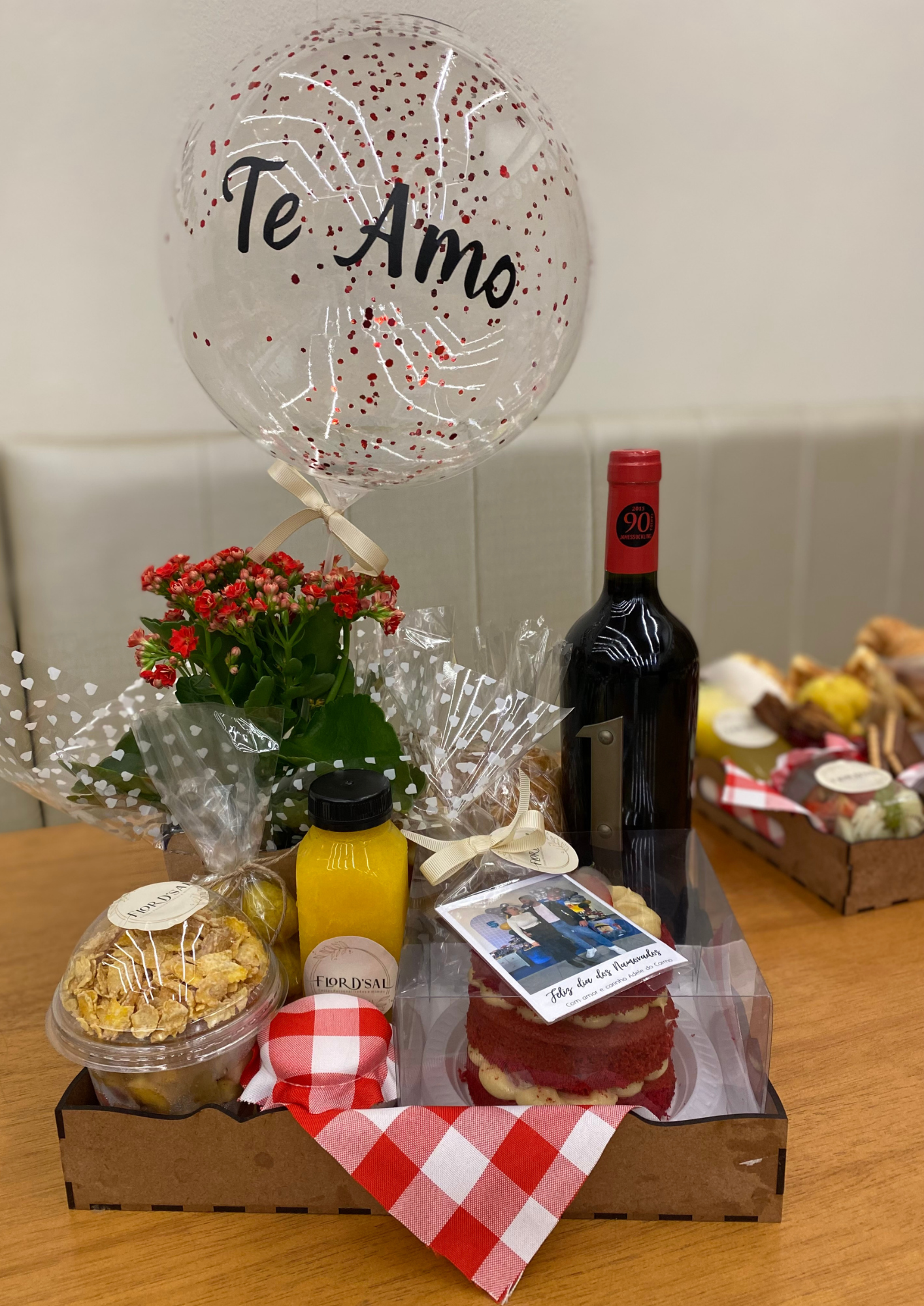 Cesta Grãos de Amor