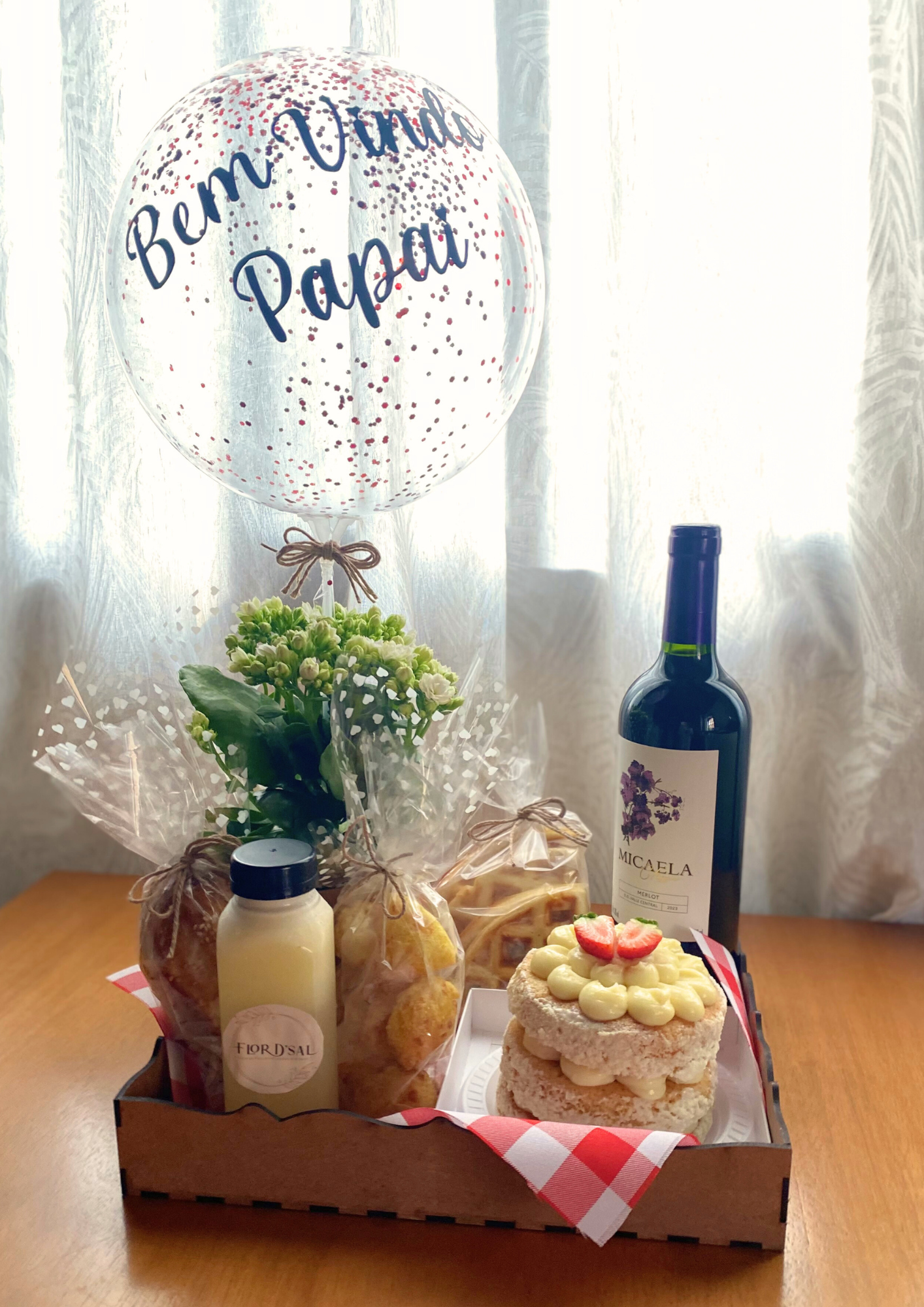 Cesta Grãos de Amor