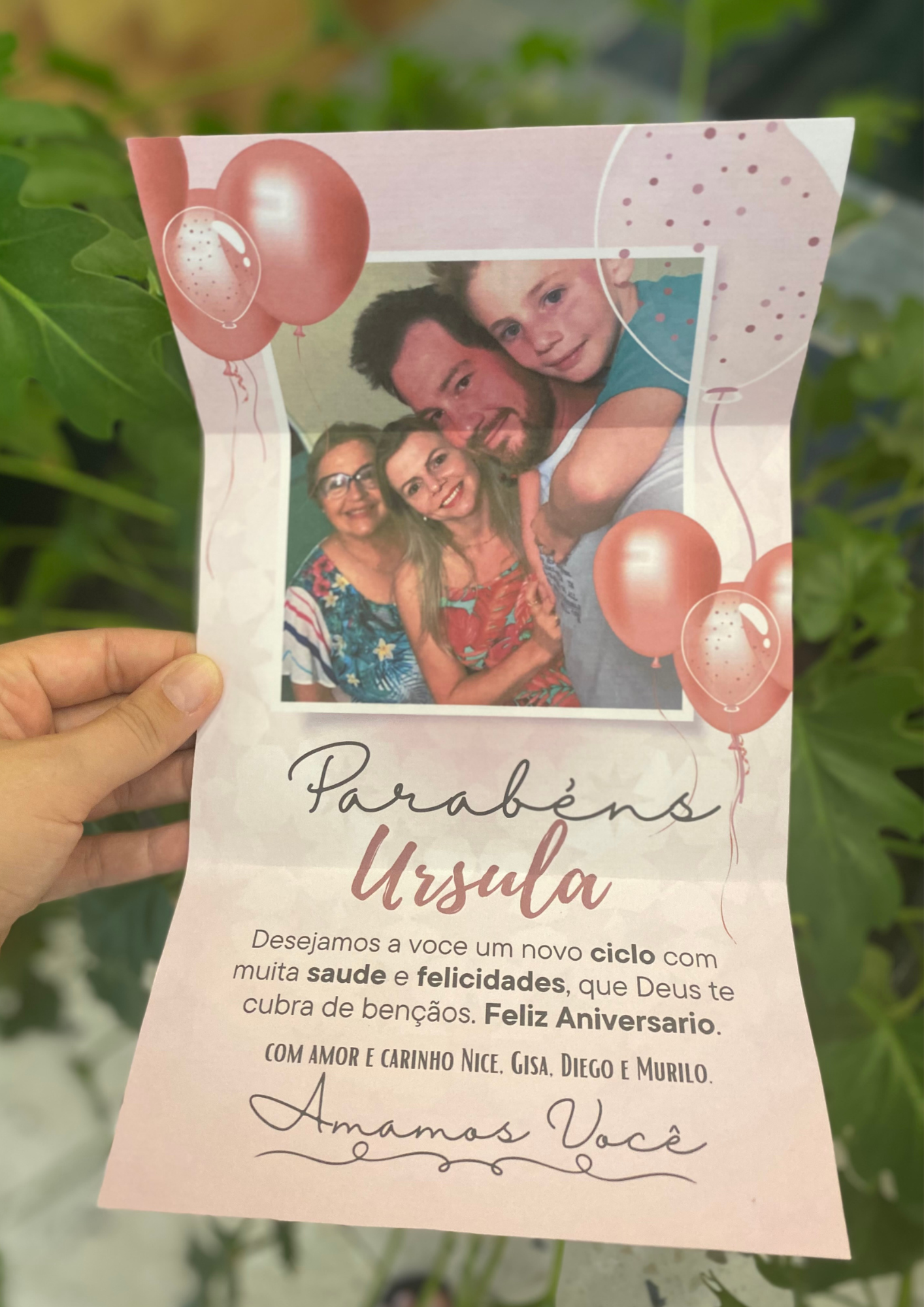 Cartão Personaizado