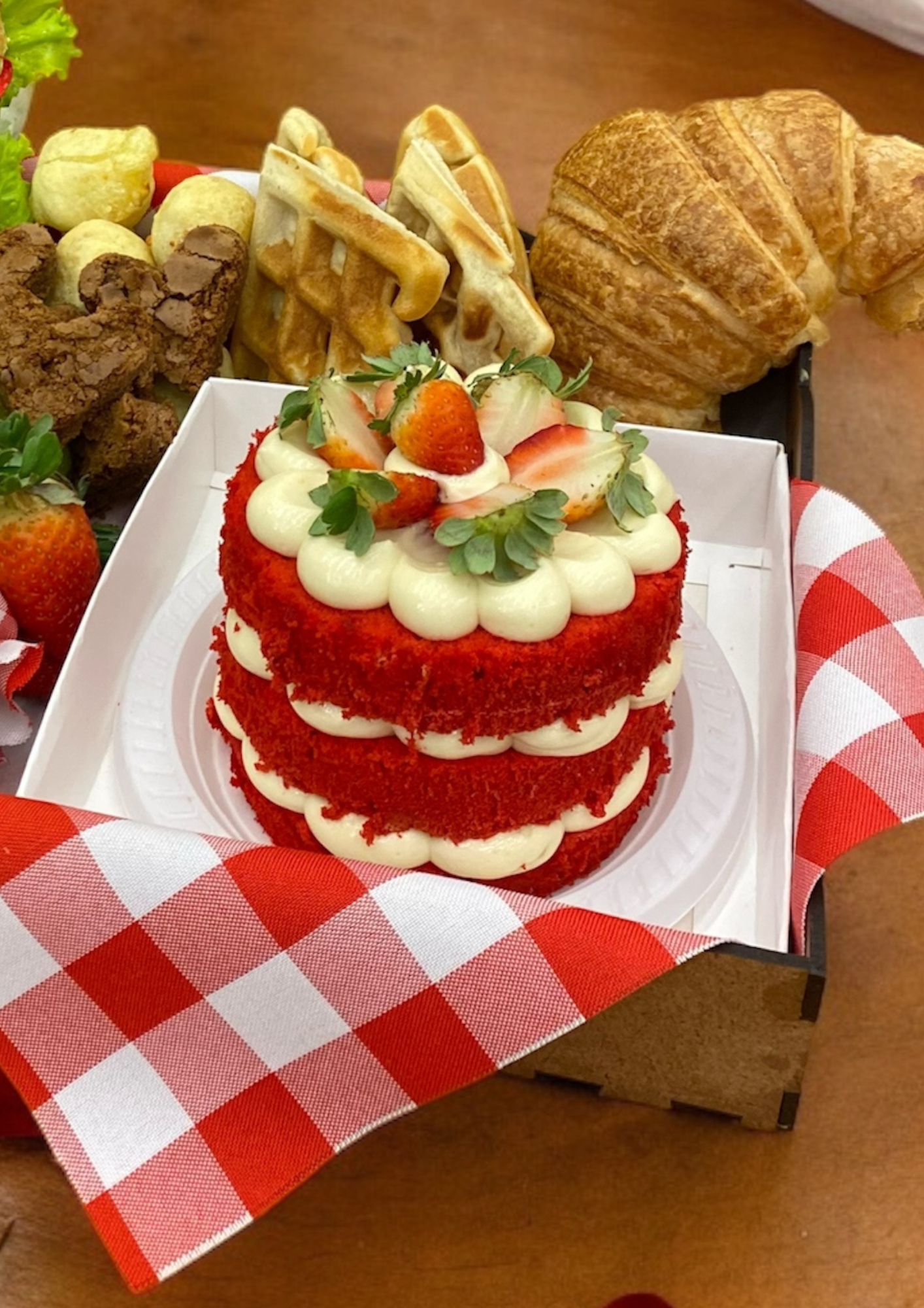 Mini Bolo Red Velvet