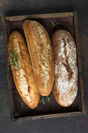 Pão Baguete de fermentação natural