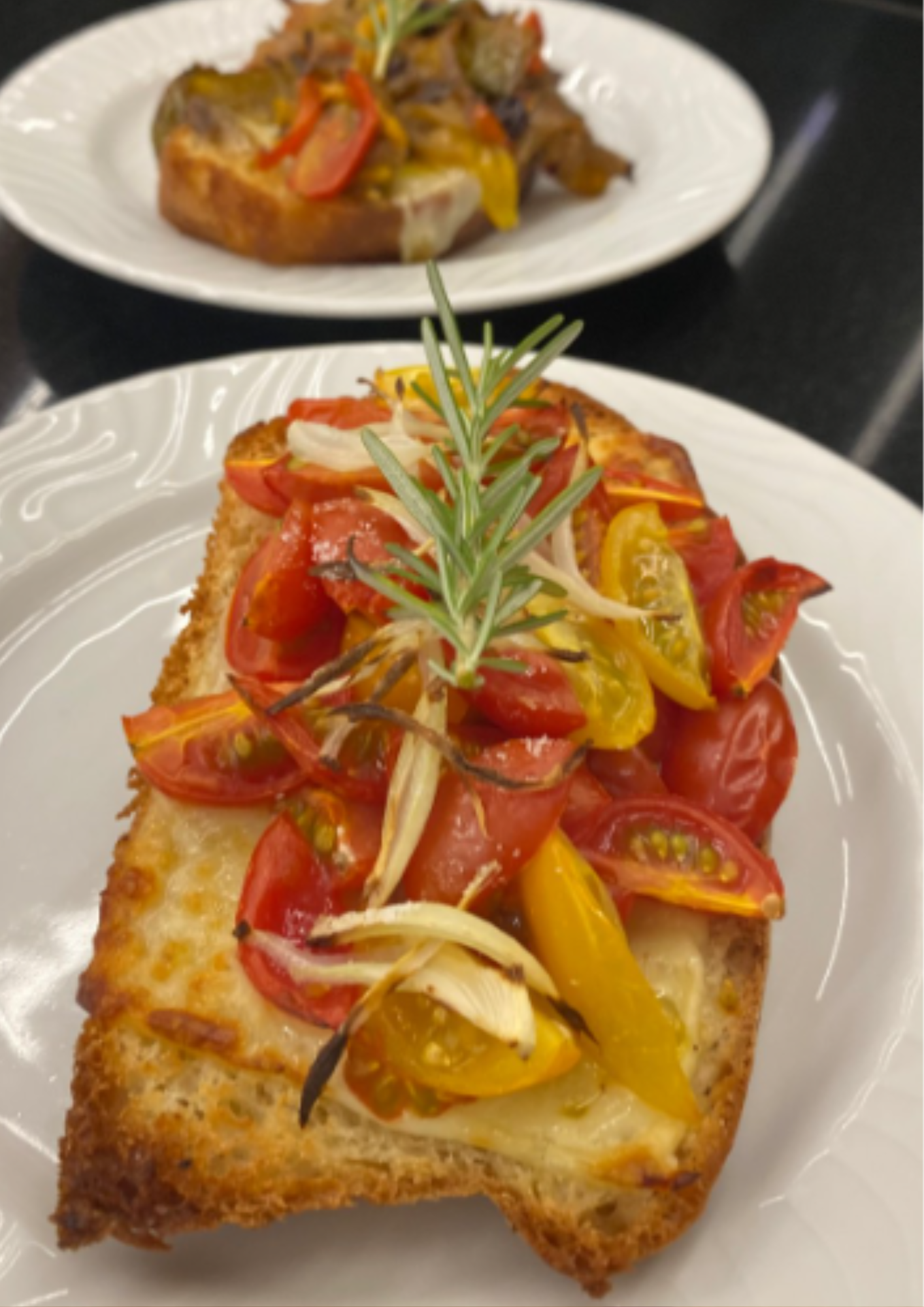 Brusqueta - Tomate confit