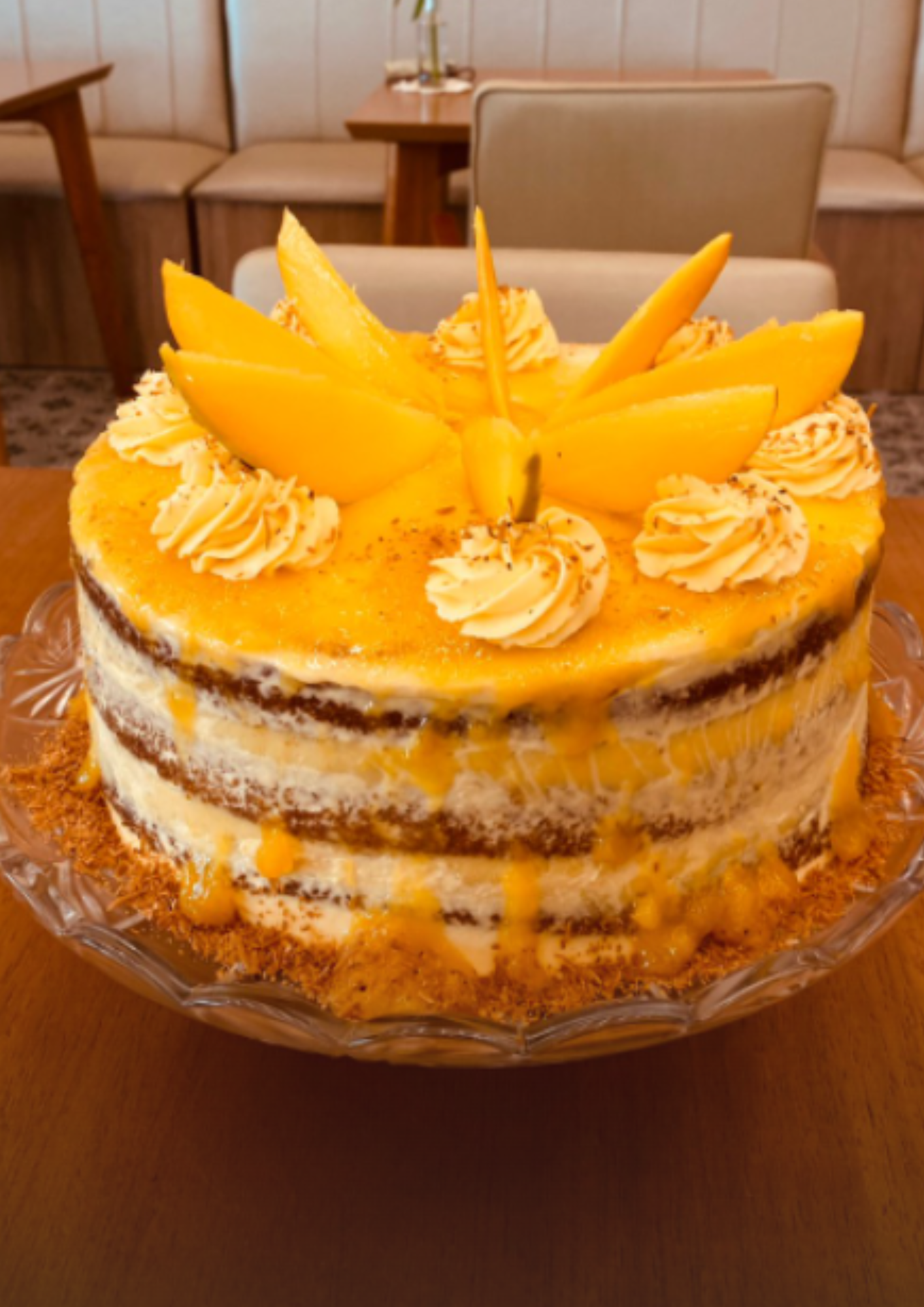 Mini bolo - Iogurte Natural com manga ou maça