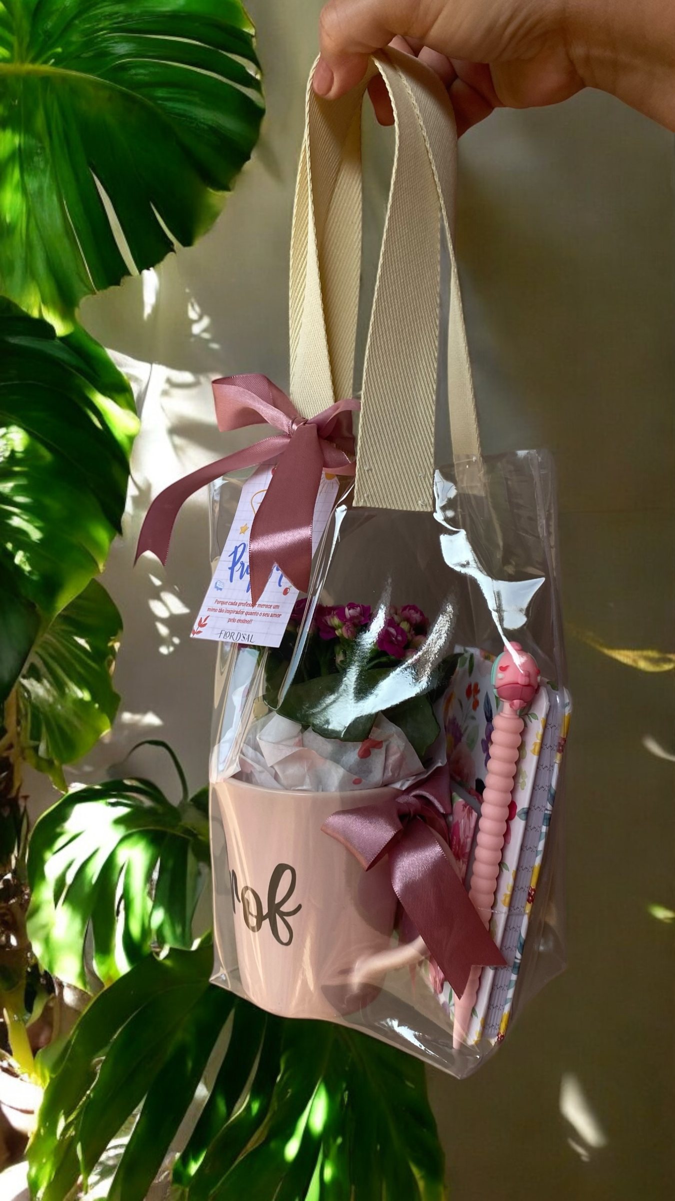 Kit Dia do Professor - kit anotações +Caneca