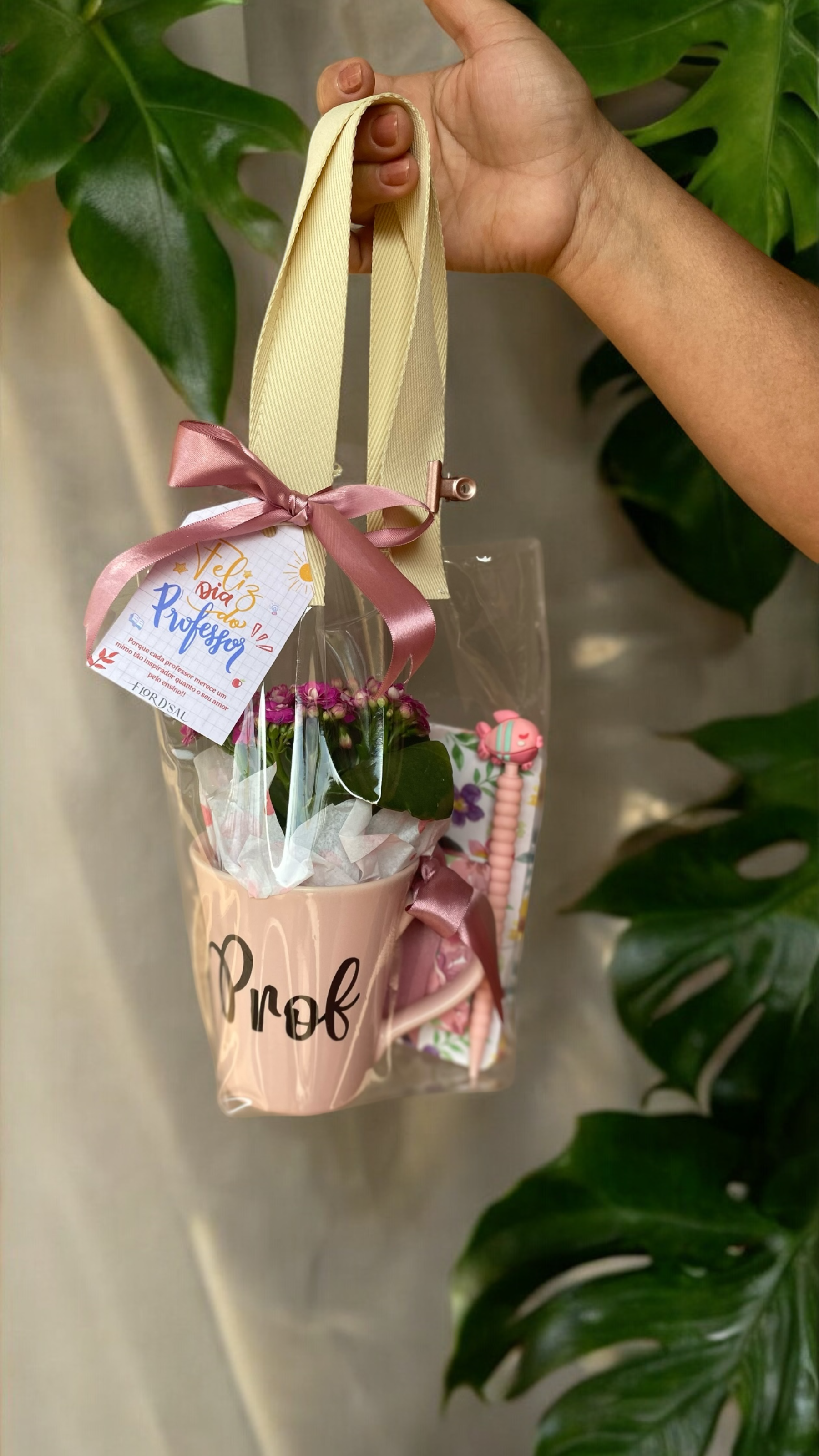 Kit Dia do Professor - kit anotações +Caneca