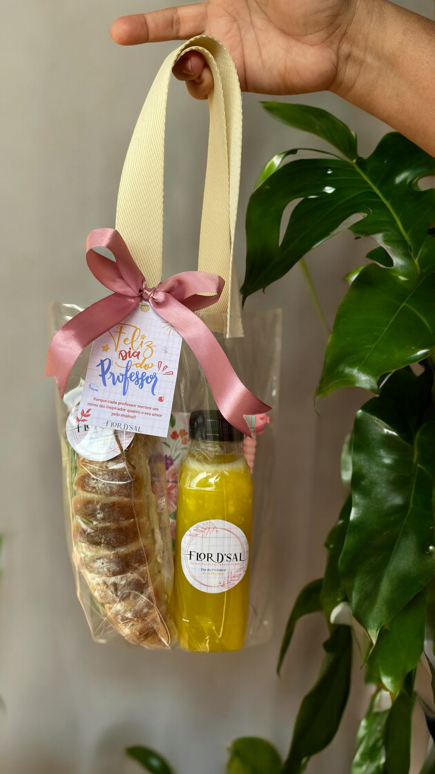 Kit dia do Professor - Mini Café + Kit Anotações 