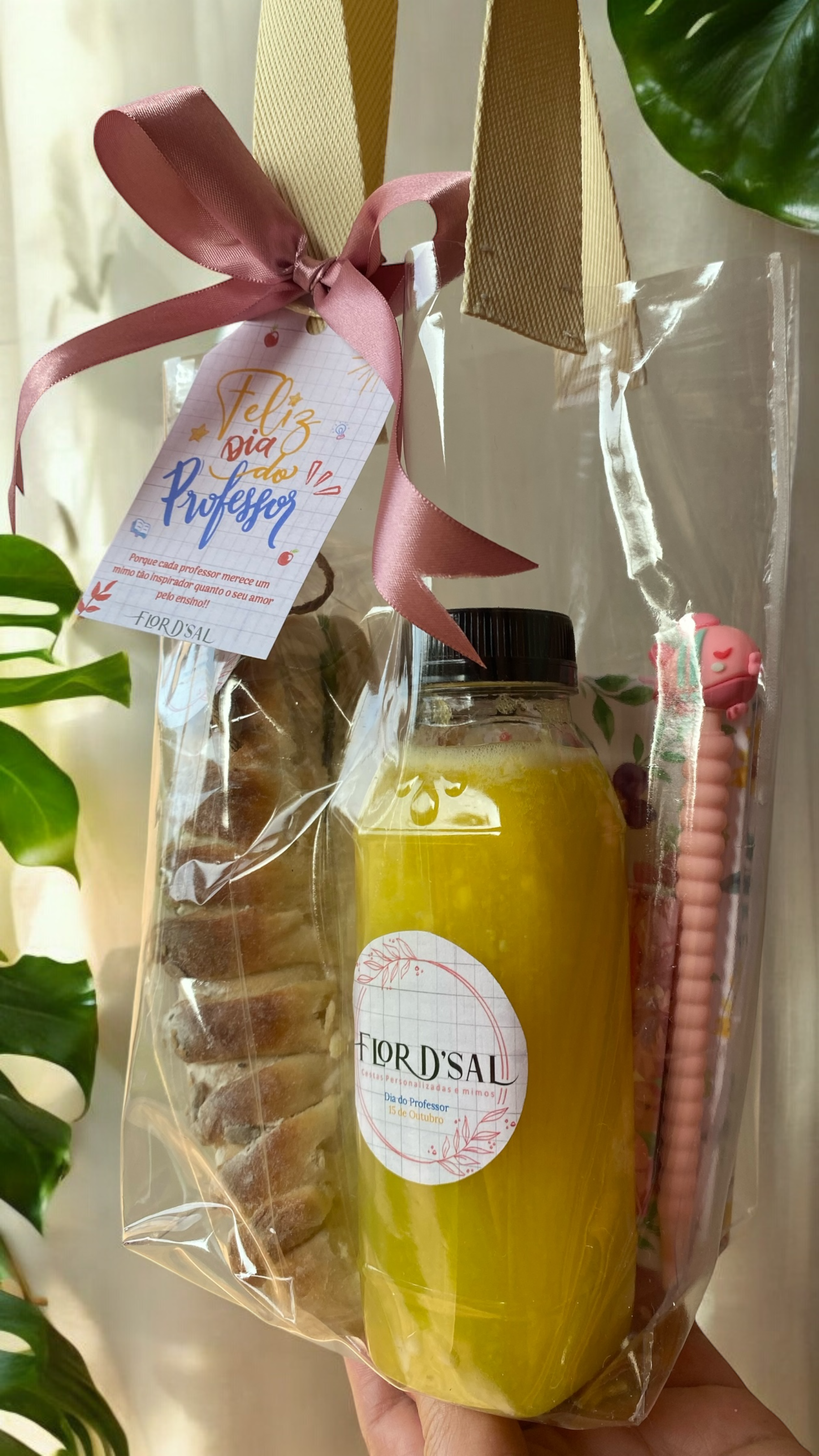 Kit dia do Professor - Mini Café + Kit Anotações 