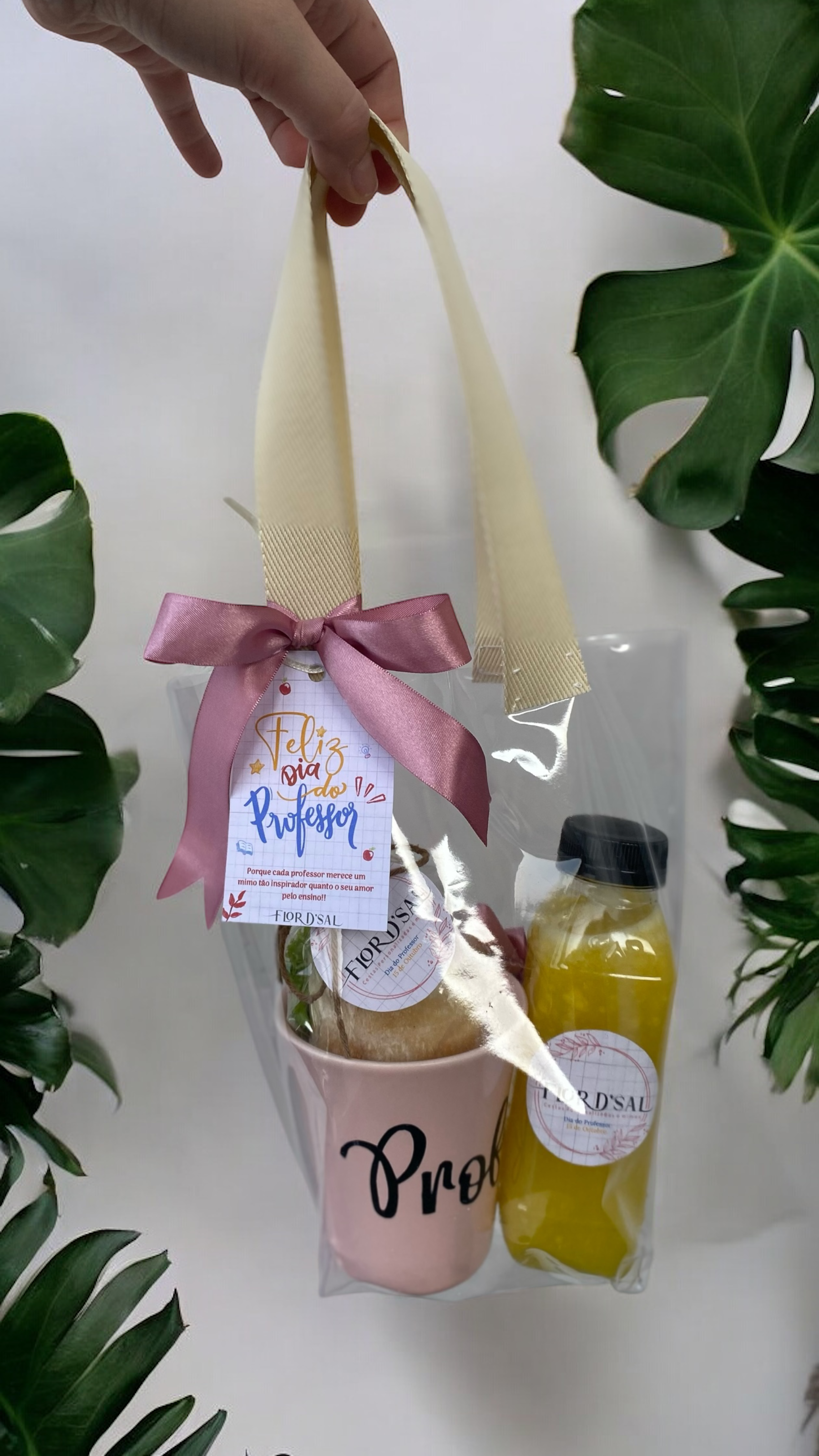 Kit dia do Professor - Caneca + Mini Café