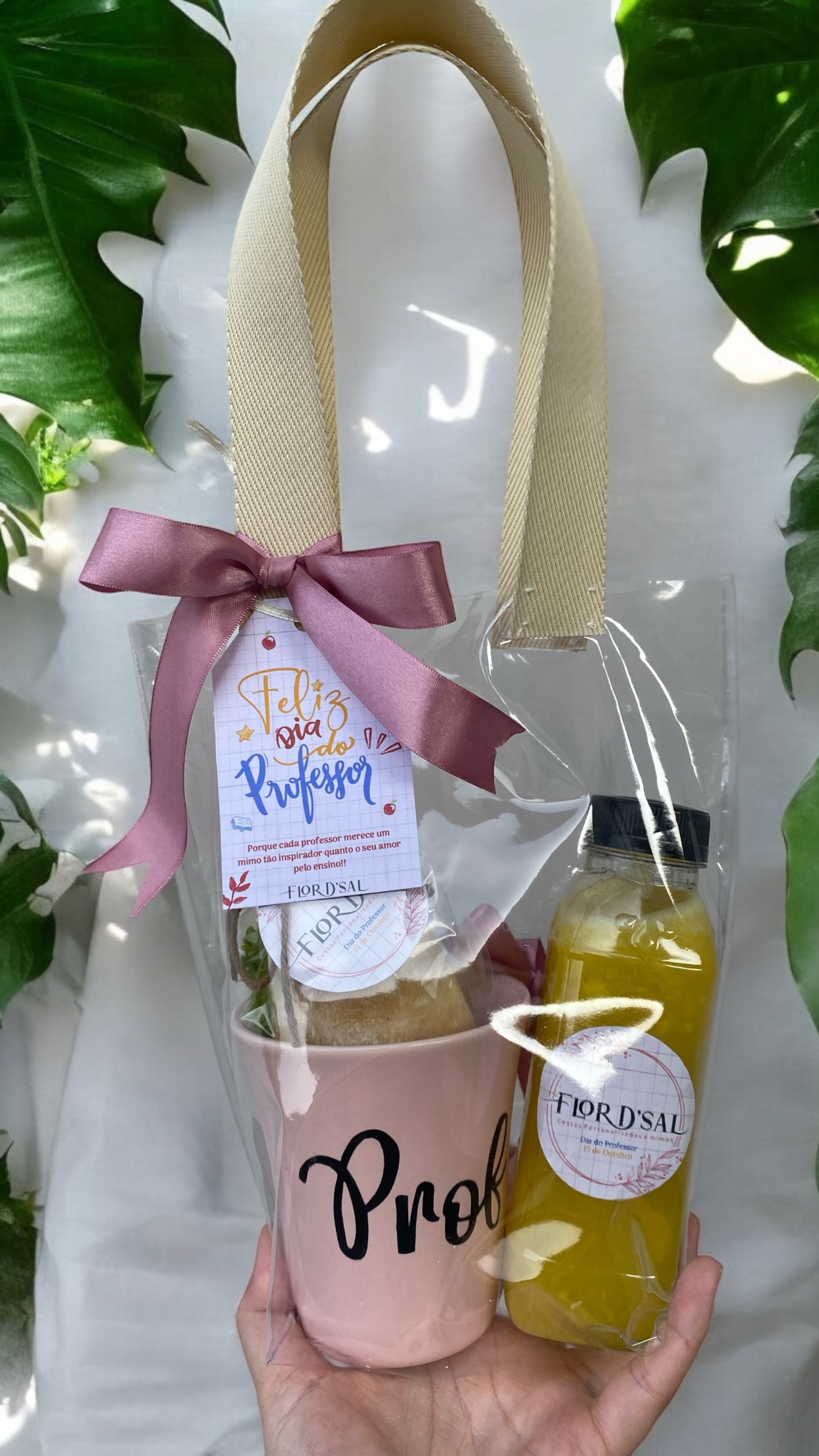 Kit dia do Professor - Caneca + Mini Café