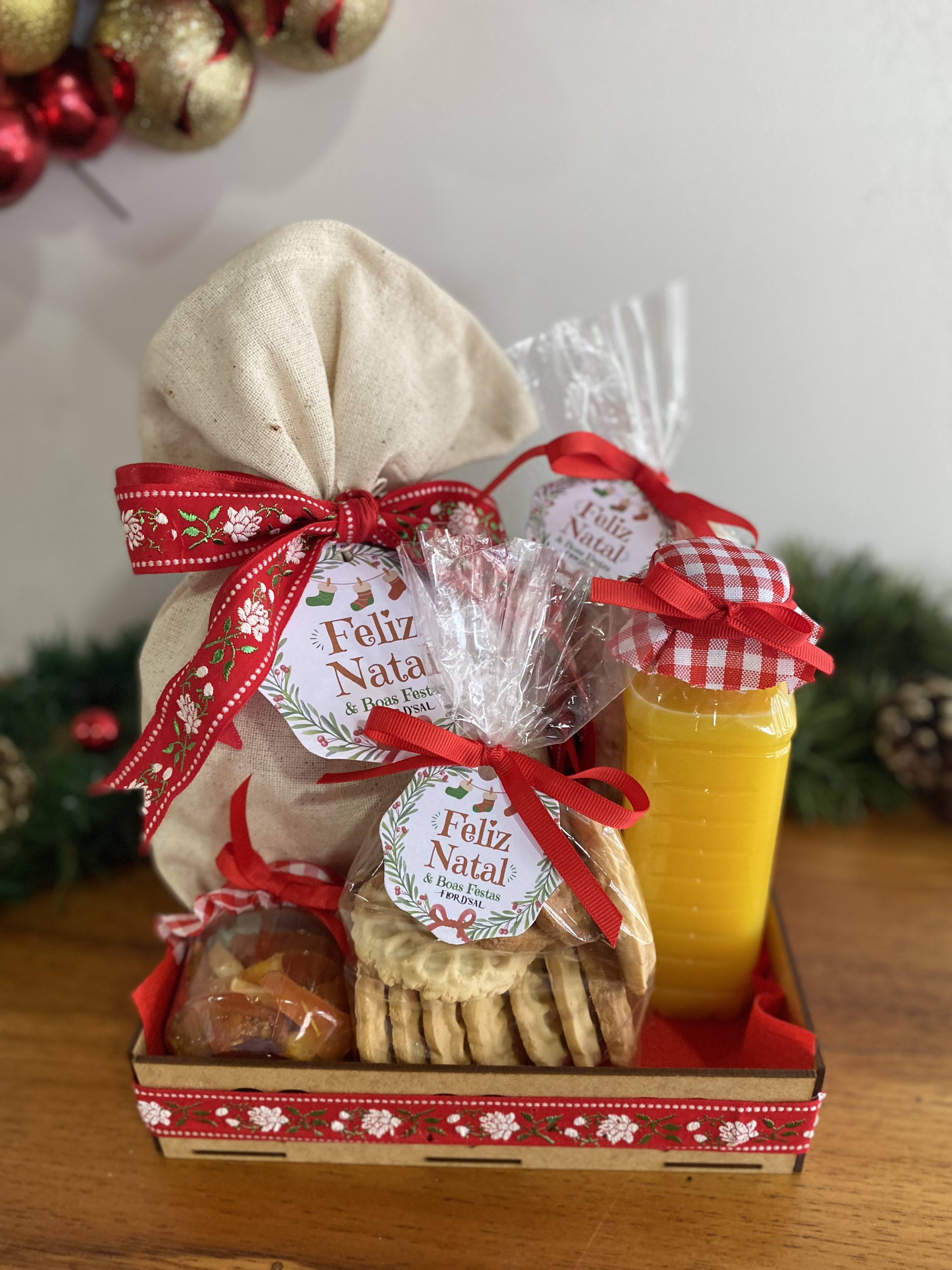 Cesta especial de natal -P