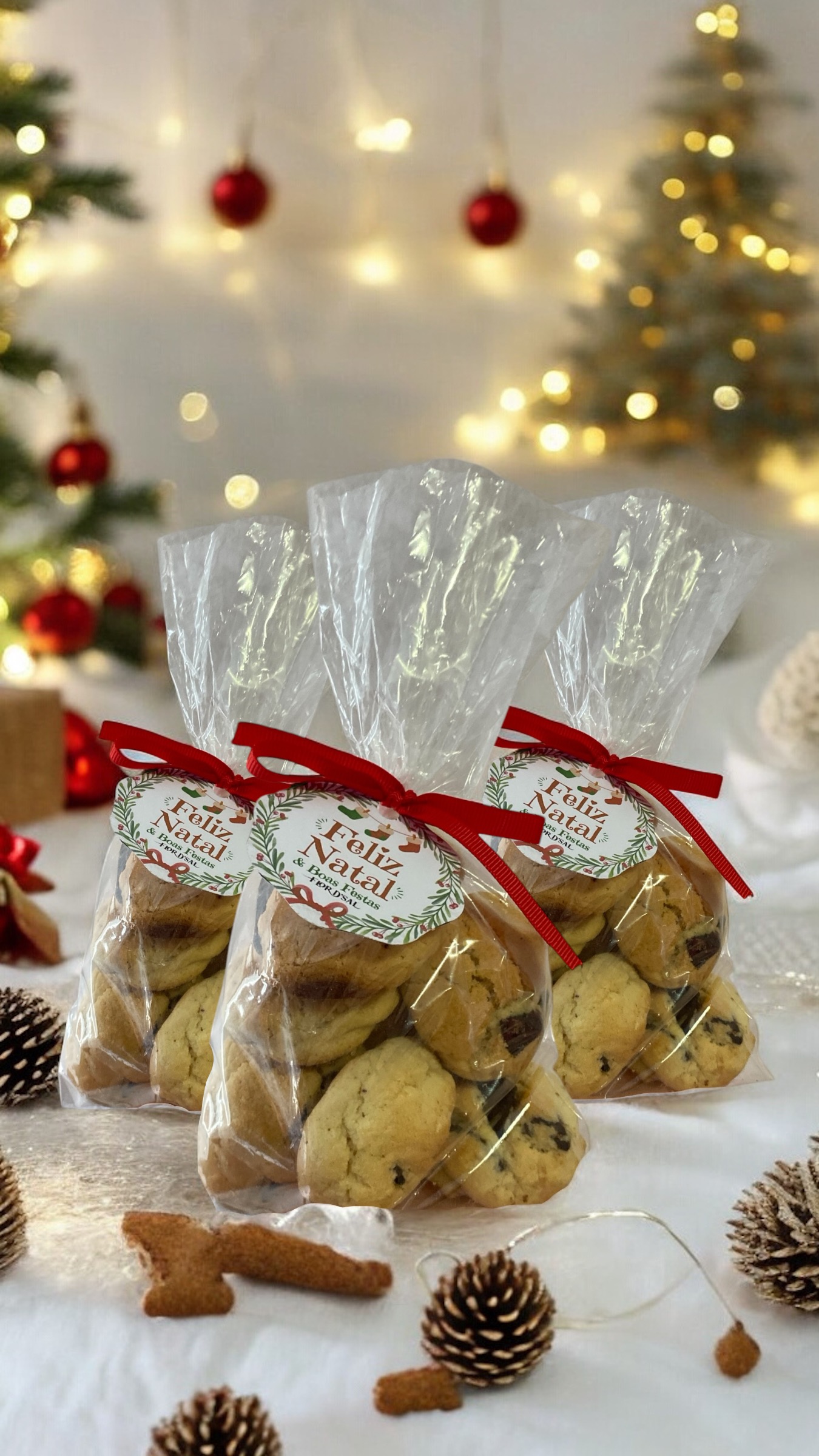 Kit com 10 Pacotes de Cookies 150g