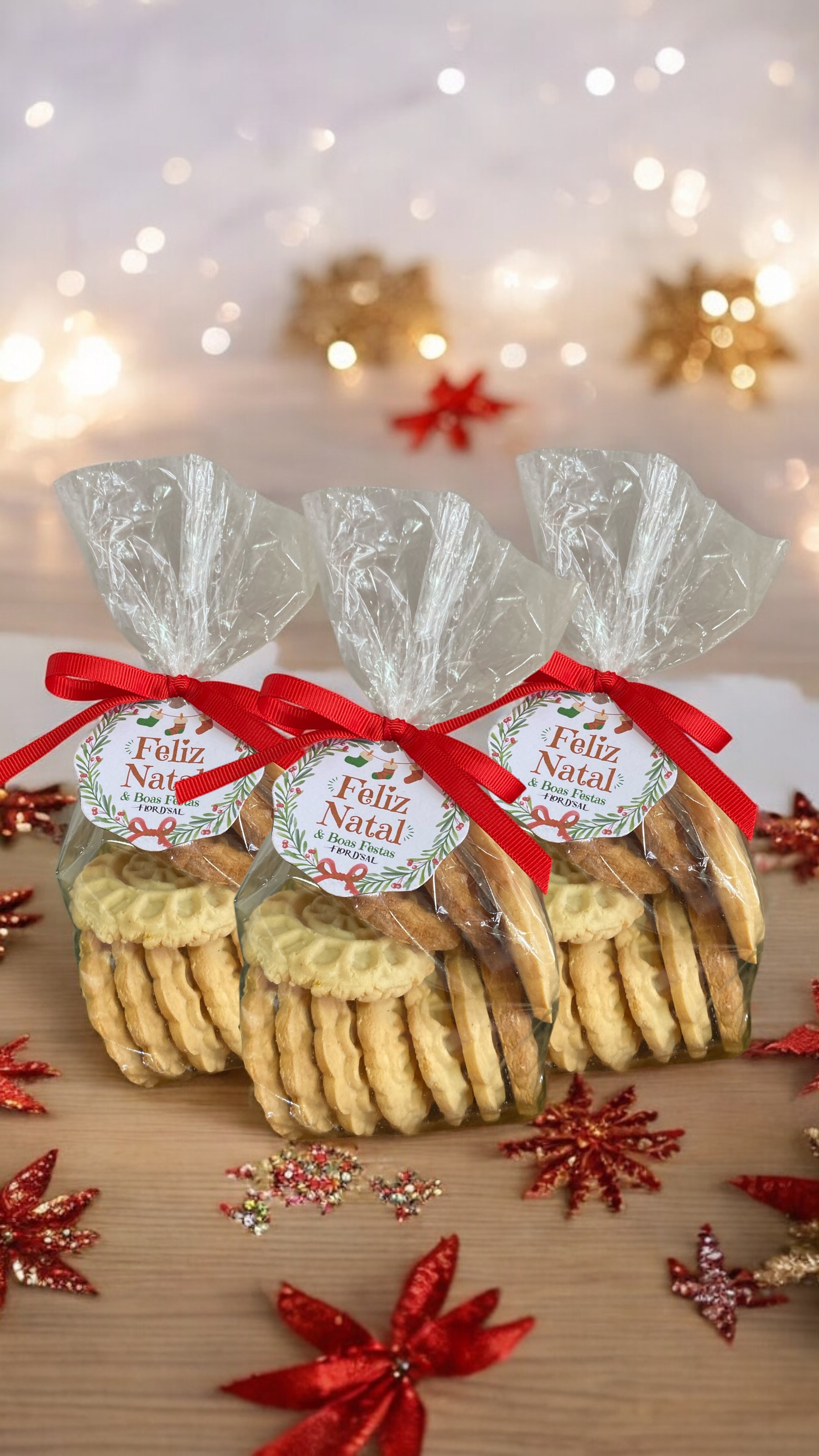 Kit com 10 Pacotes de Doces Natalinos 150g