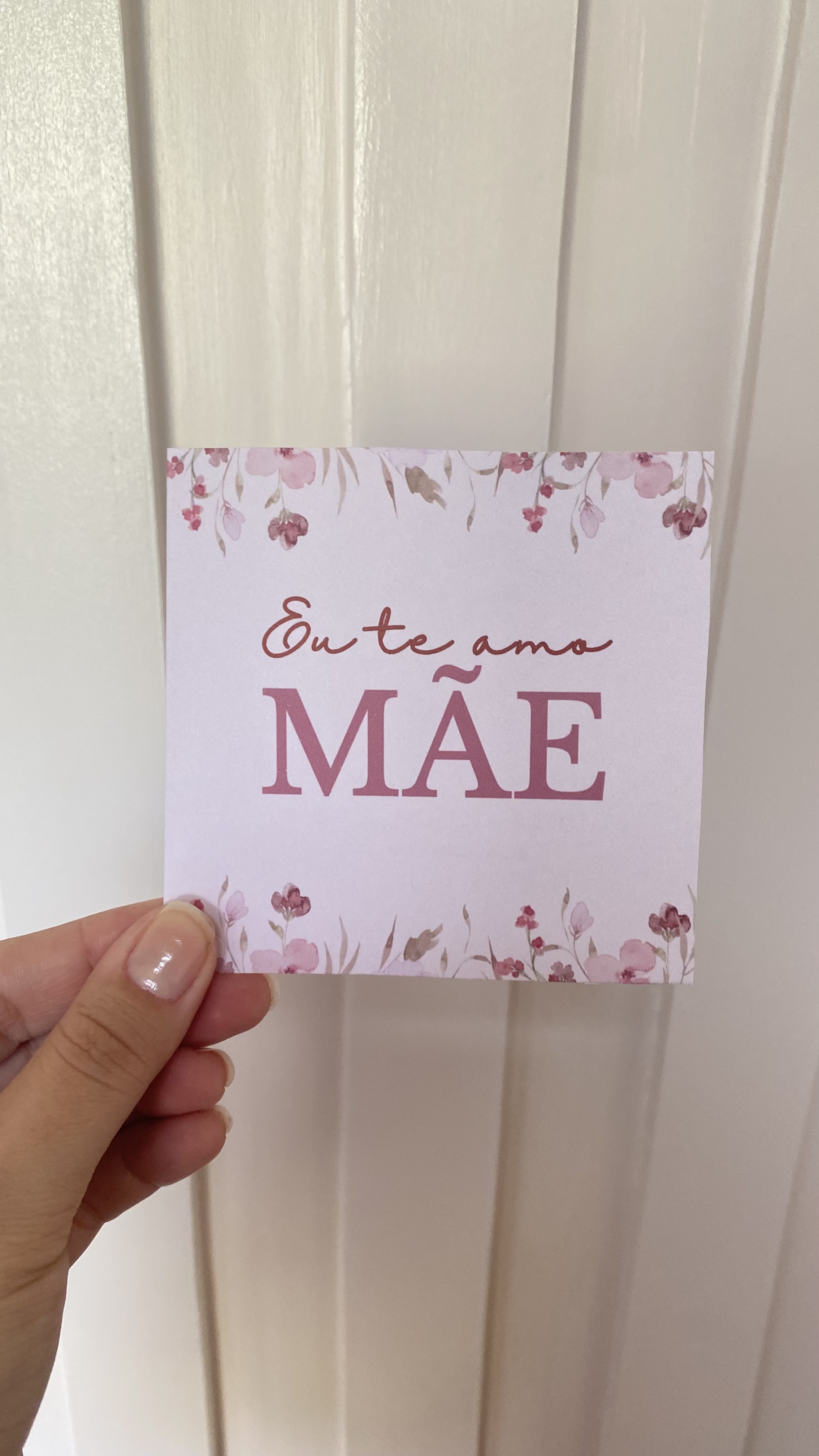 Cartão Especial Dia das Mães – Modelo Padrão