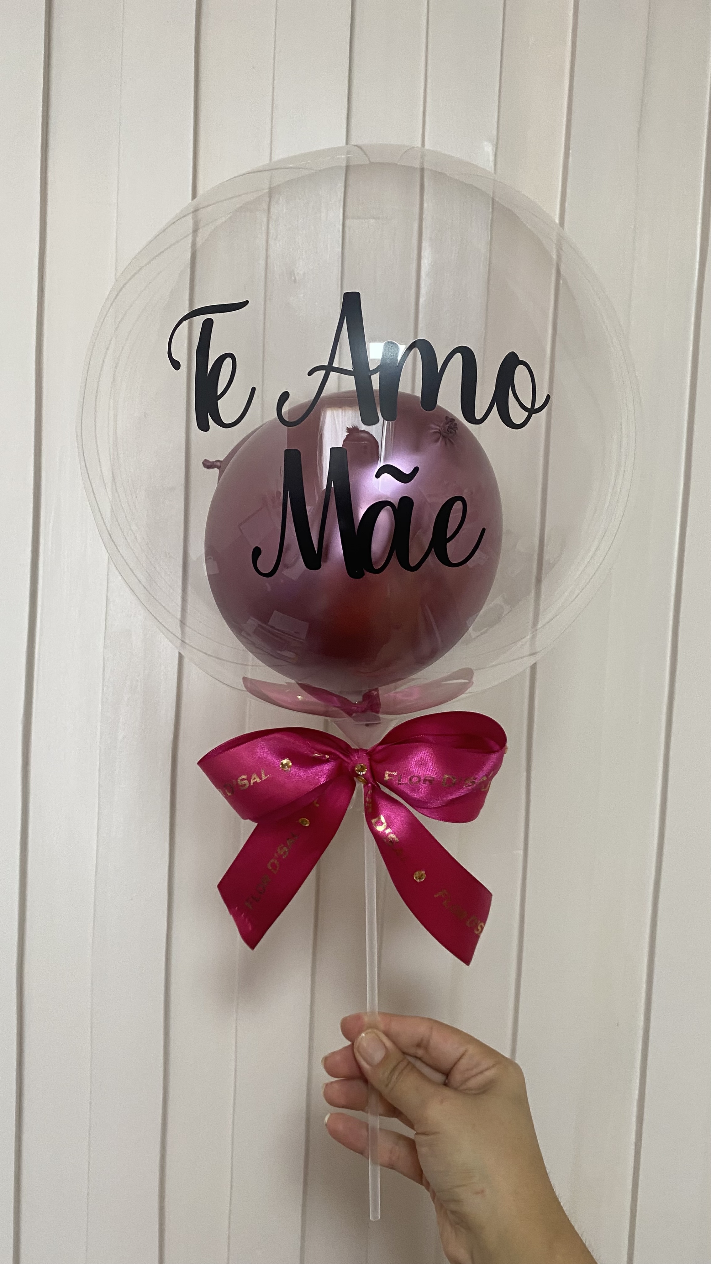 Balão Bolha Temático - Dia das Mães