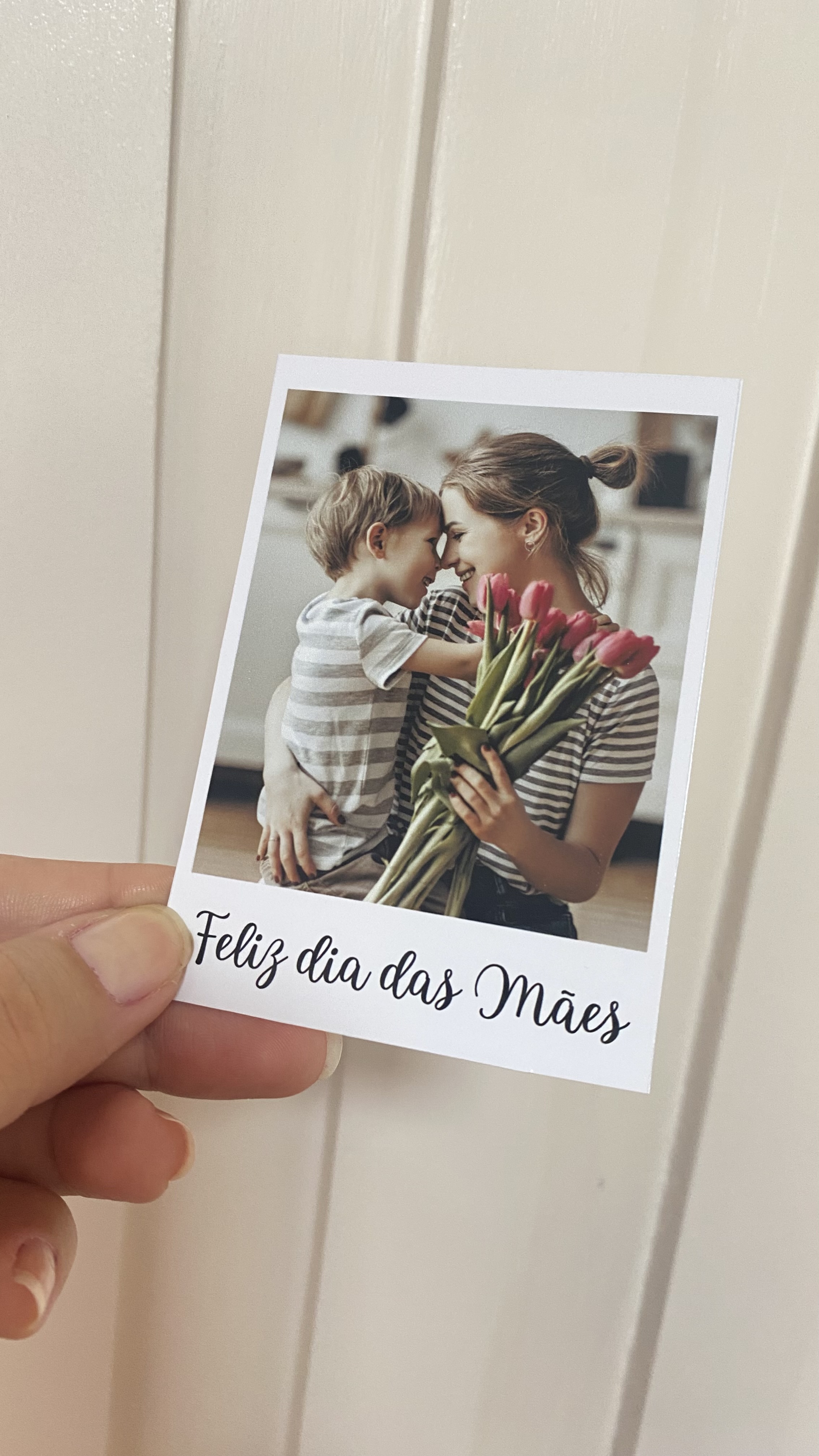 Polaroide Personalizada Magnética - Dia das Mães