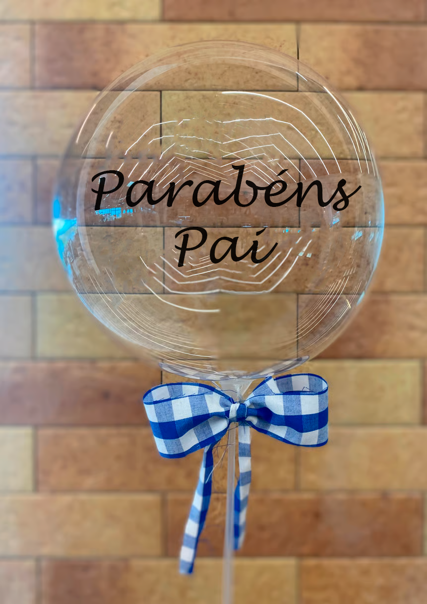 Balão Personalizado “Parabéns Pai”