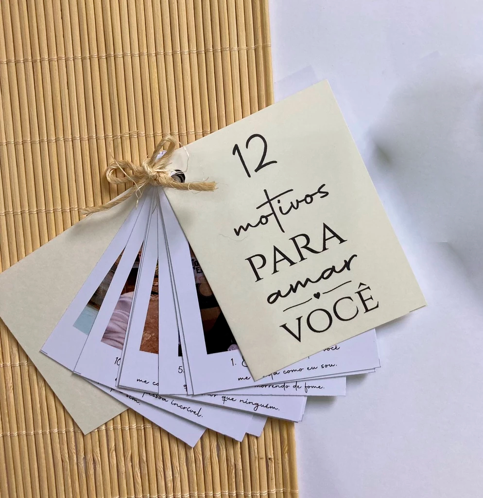 Mini Álbum “12 Motivos para Amar Você” 