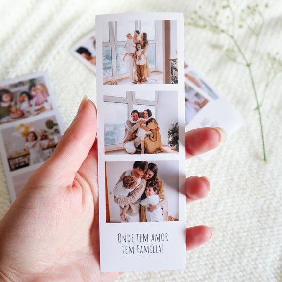 Tirinhas de Foto Polaroid Personalizadas