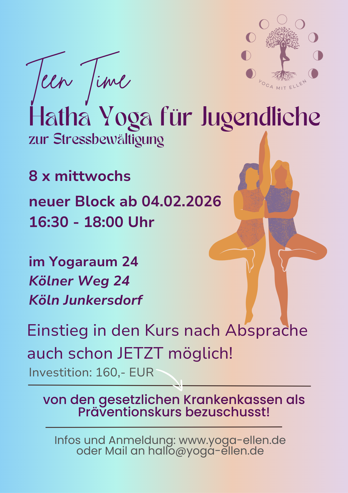 Hatha Yoga für Jugendliche