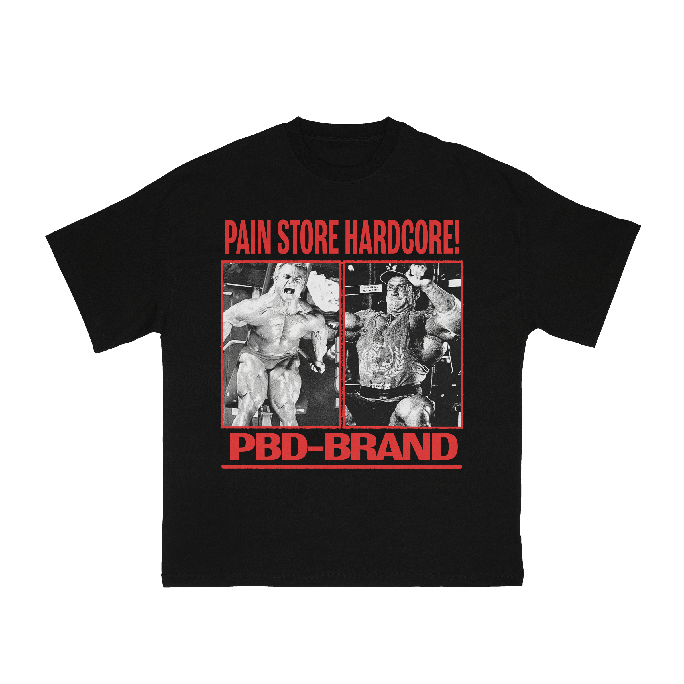 T-SHIRT OVERSIZE PAIN STORE HARDCORE!