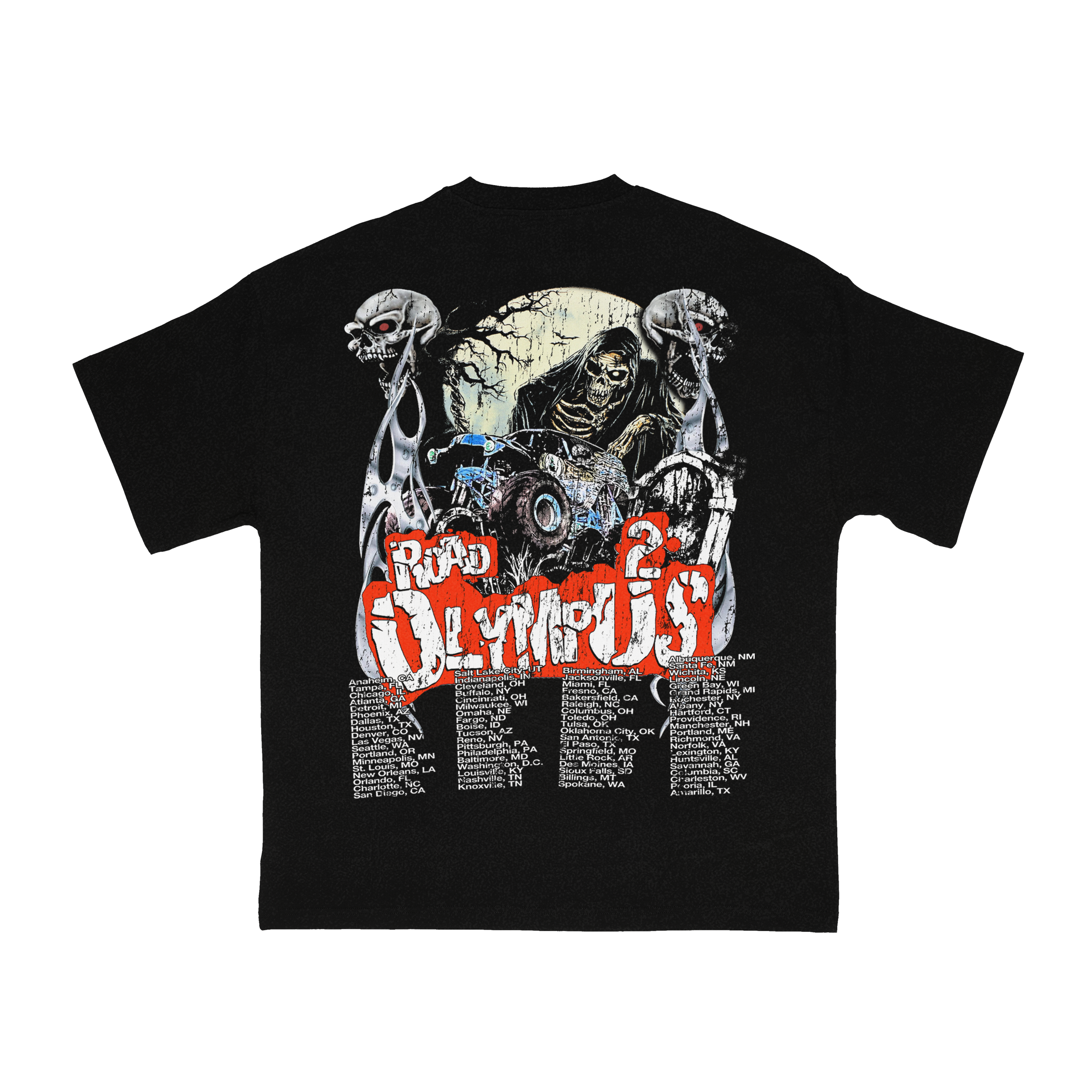 T-SHIRT OVERSIZE ROAD TO OLYMPUS