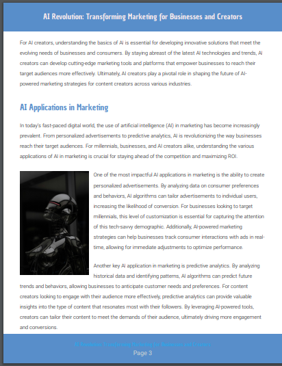  Marketing for Businesses and Creators