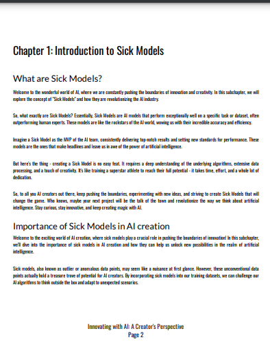 Innovating with AI: A Creator's Perspective
