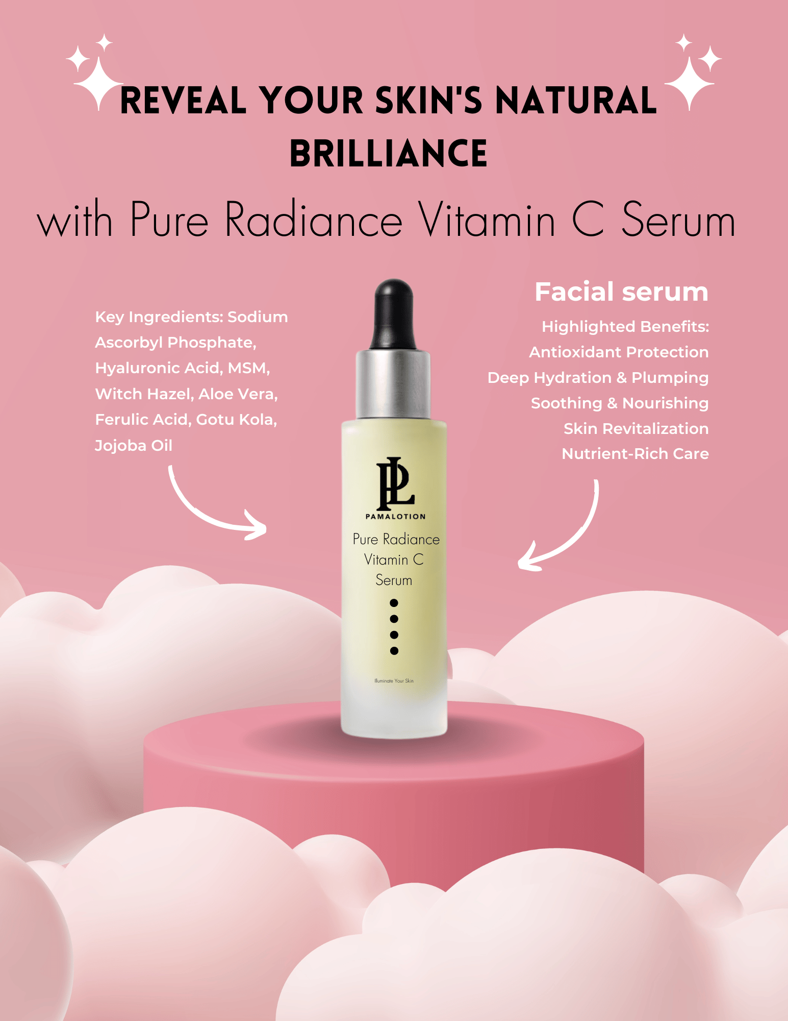 Pure Radiance with Our Vitamin C Serum