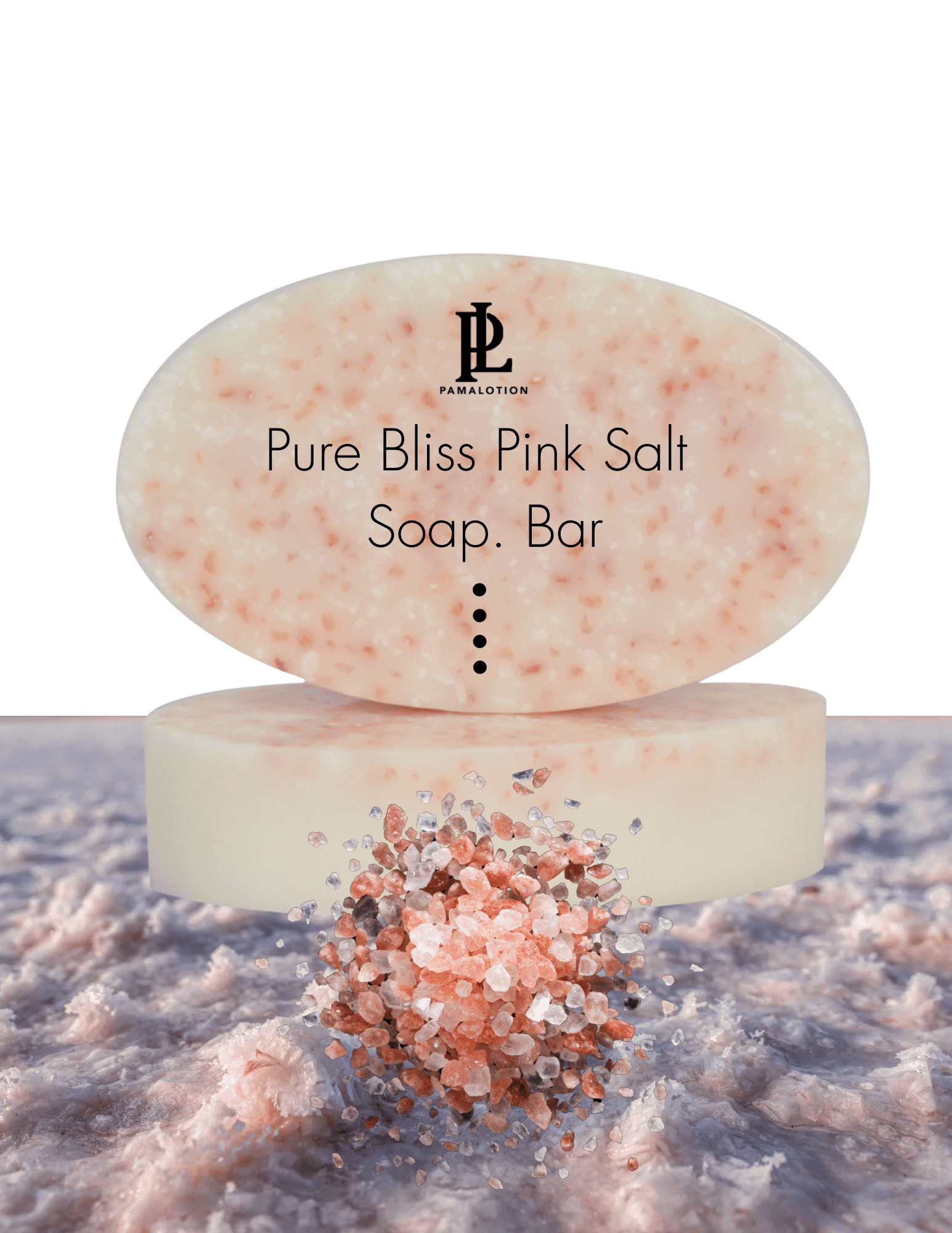 Pure Bliss Pink Salt Soap Bar
