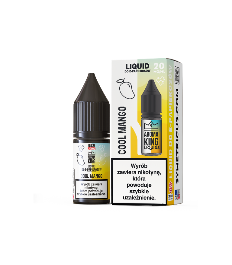 Aroma King Salt 20 mg 10 ml – Cool Mango
